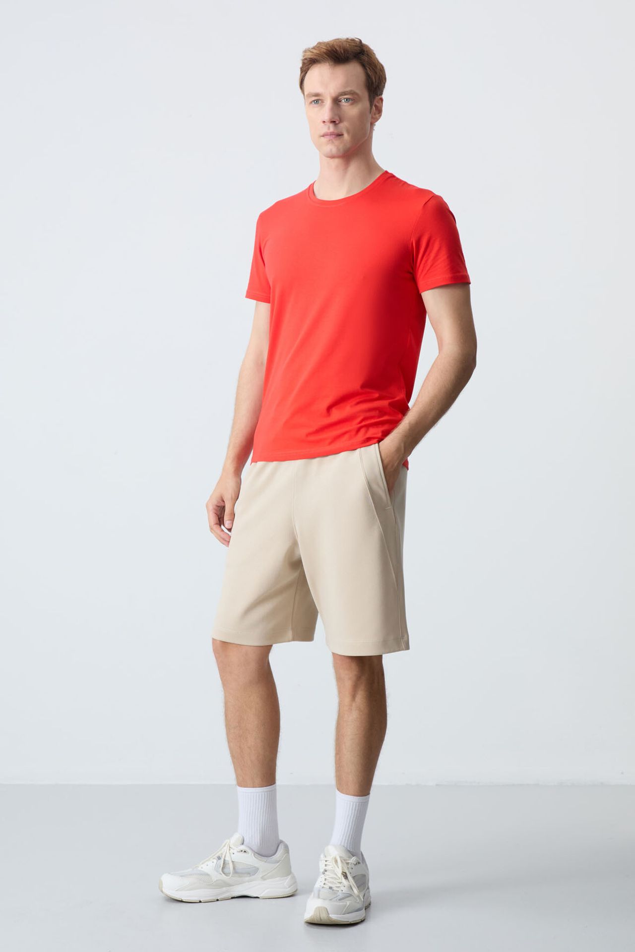 TOMMY Men's Cotton-blend Sweat Shorts 6