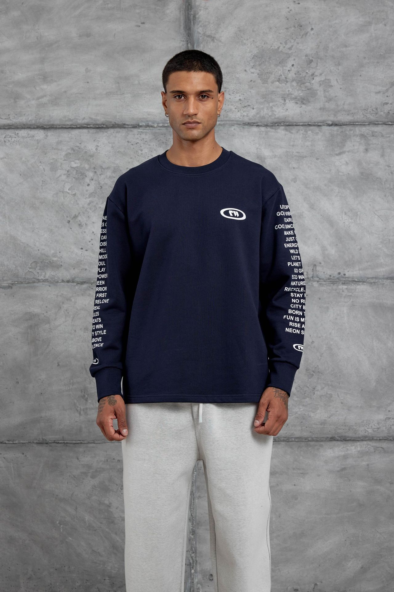 NOMARC Rahat Bisiklet Yaka Sweatshirt 5