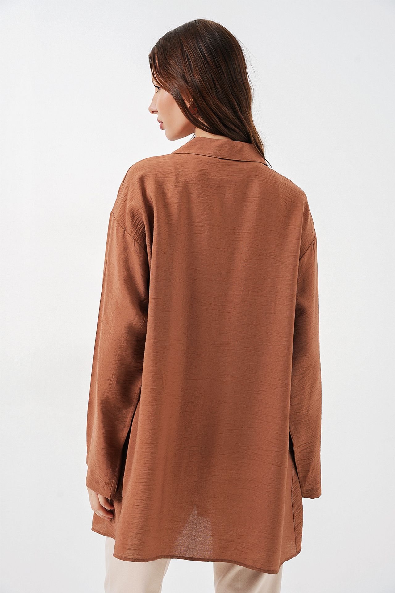 BDART Tie Detail Long Sleeve Kimono