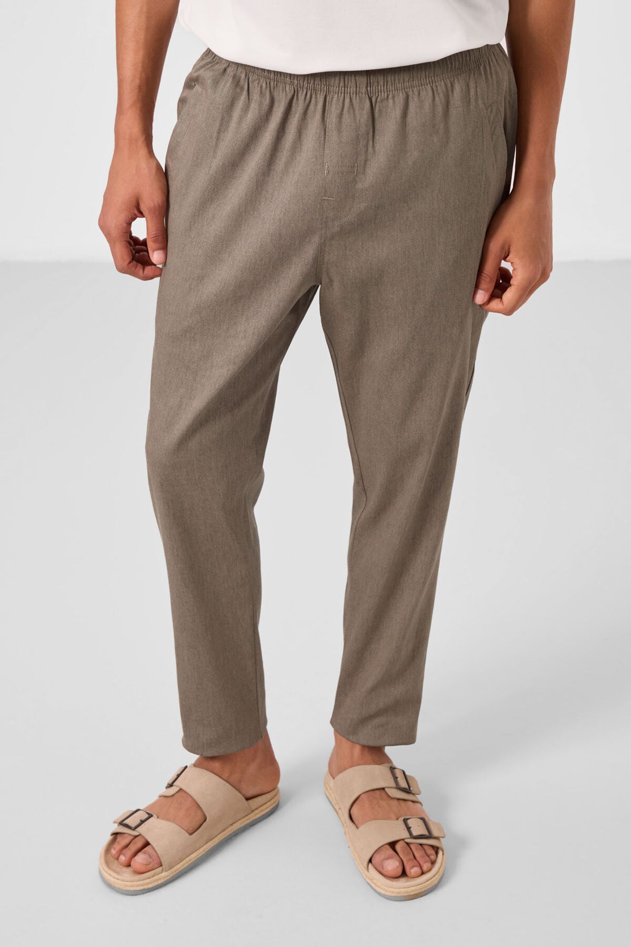 TOMMY Men's Straight-leg Gabardine Chino Trousers 2