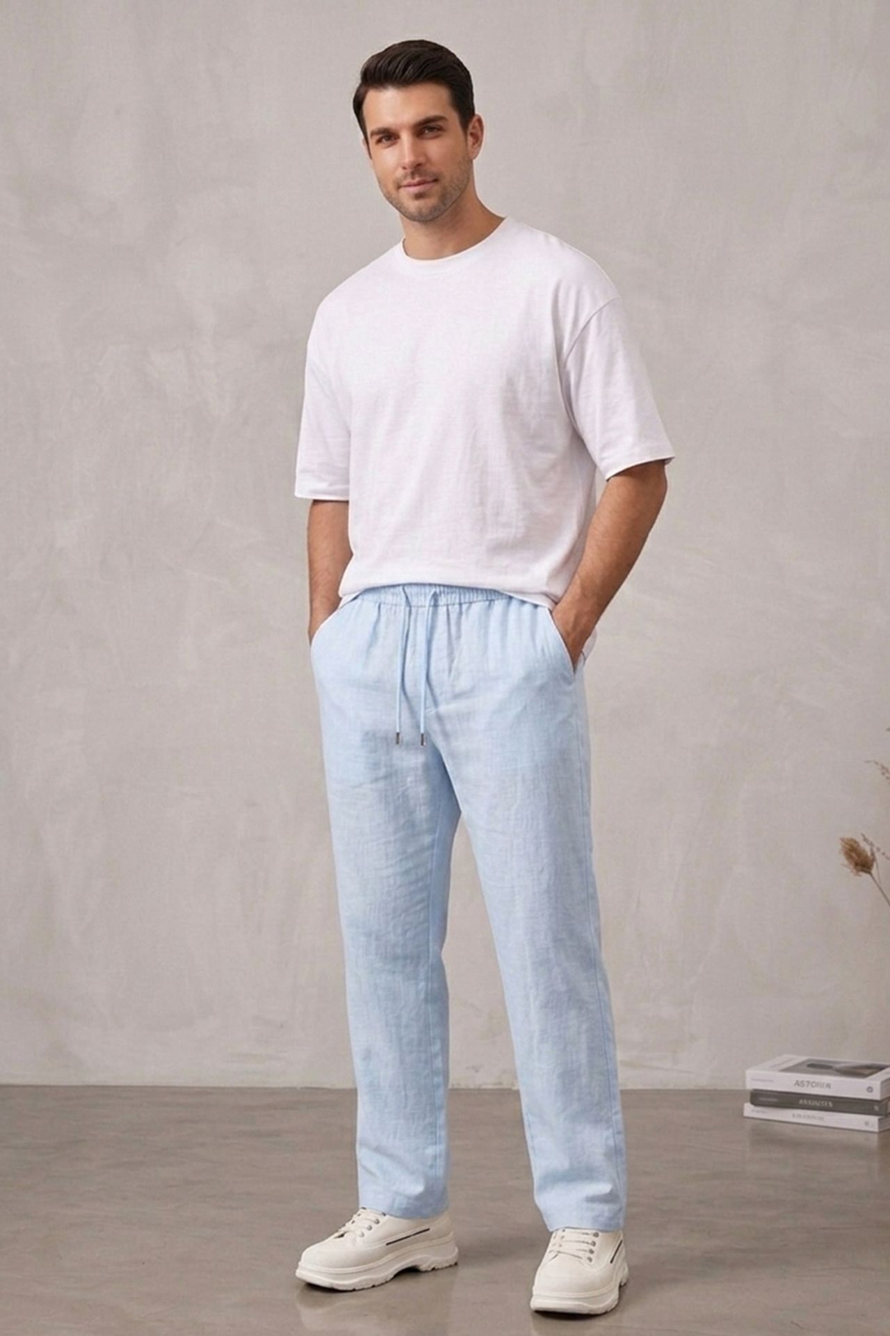 BDART Men's Straight-leg Woven Trousers 2