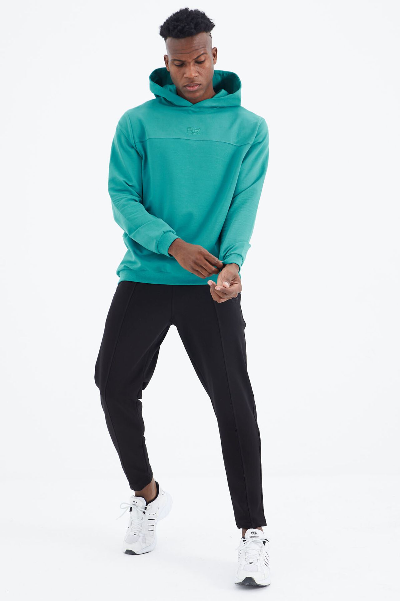 TOMMY Men's Hooded Sweatshirt And Pants Set 3