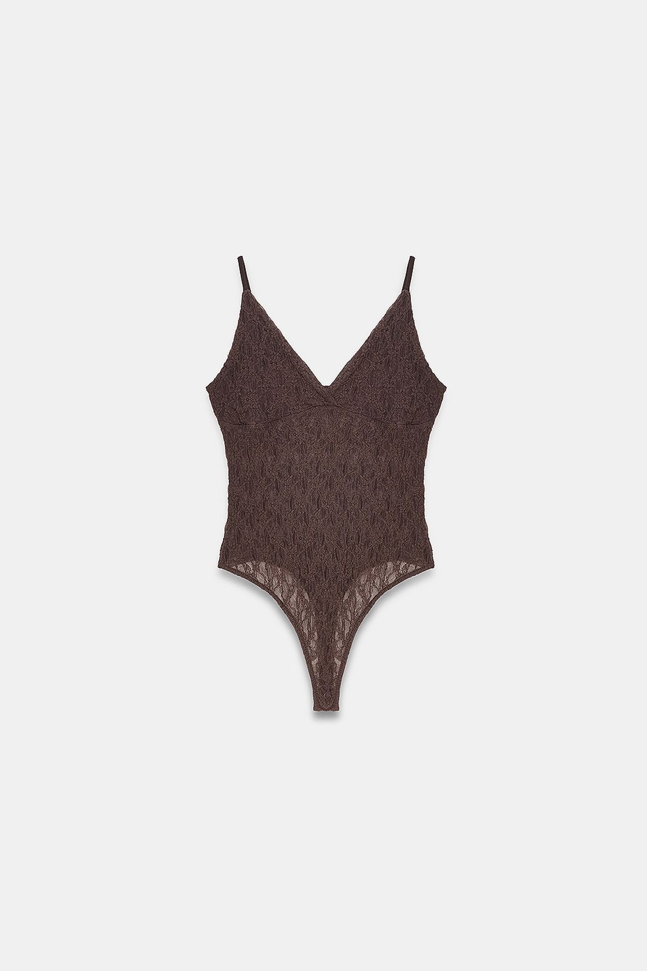 DILVIN Lace Sleeveless Bodysuit Blouse 6