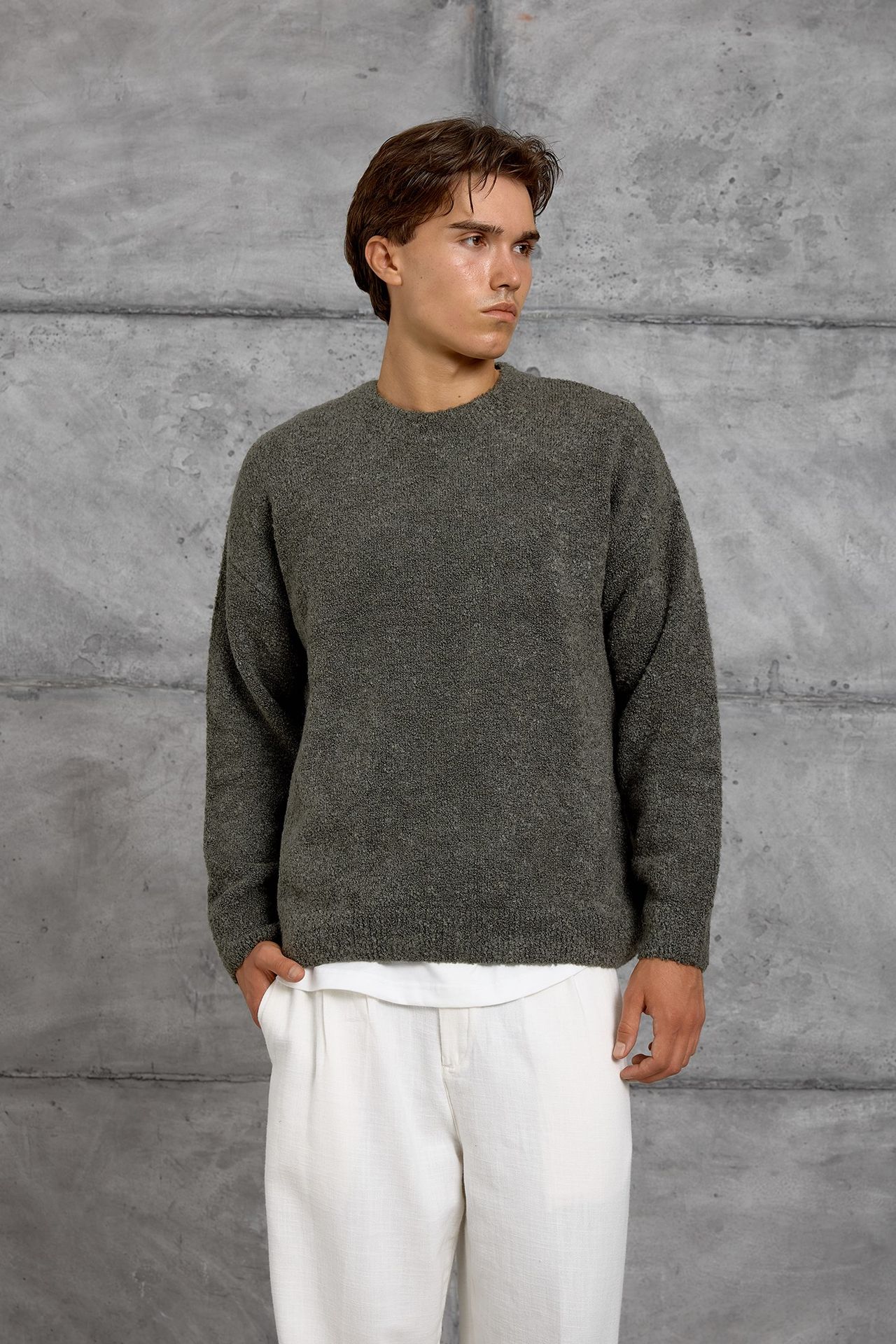 NOMARC Regular Fit Bisiklet Yaka Kazak 6