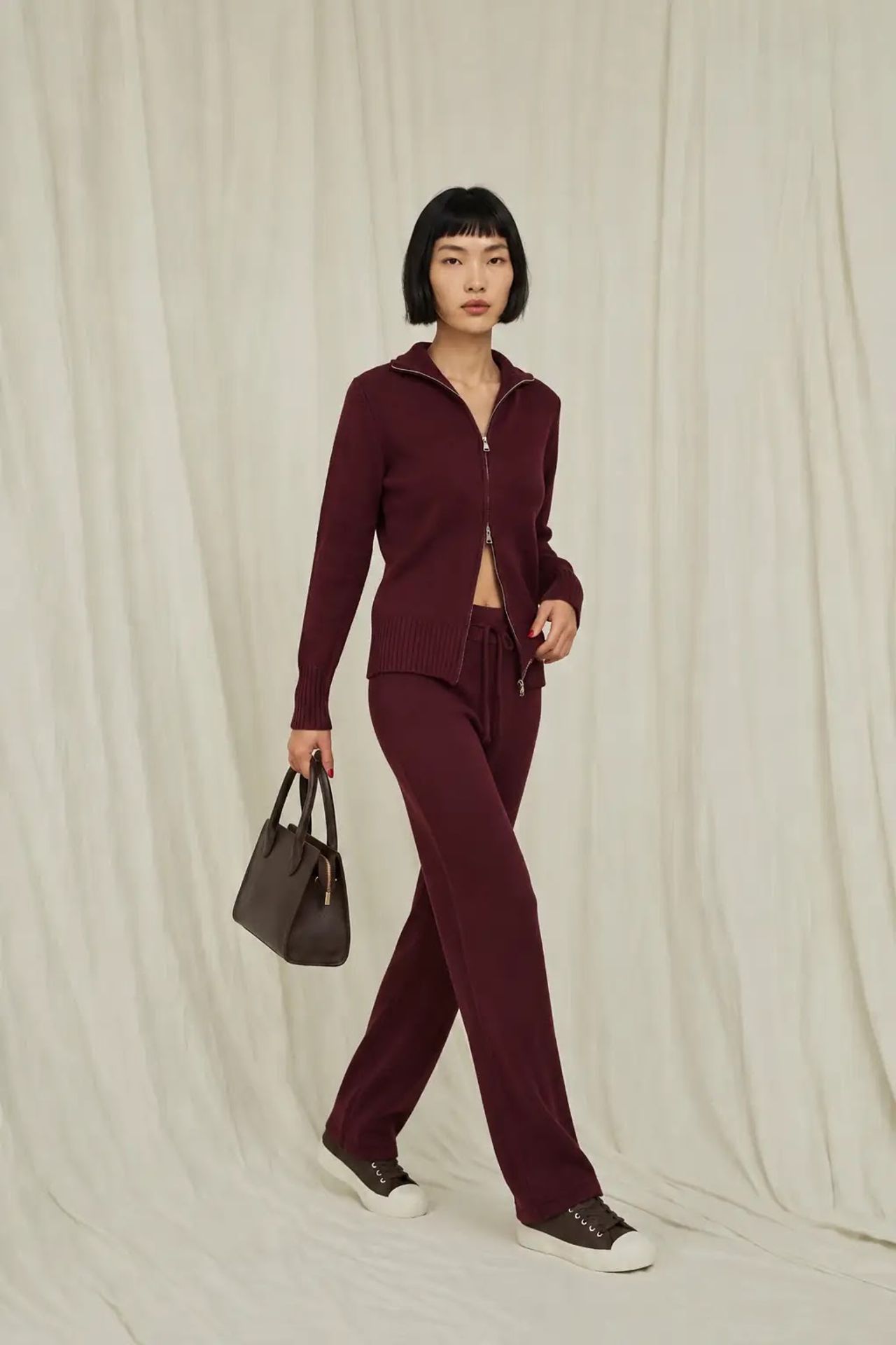 MY FASHION İki Parçalı Örme Takım 1