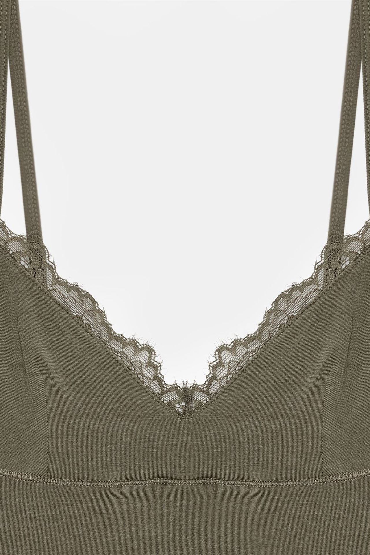 DILVIN Lace V-Neck Sleeveless Cami Blouse 7