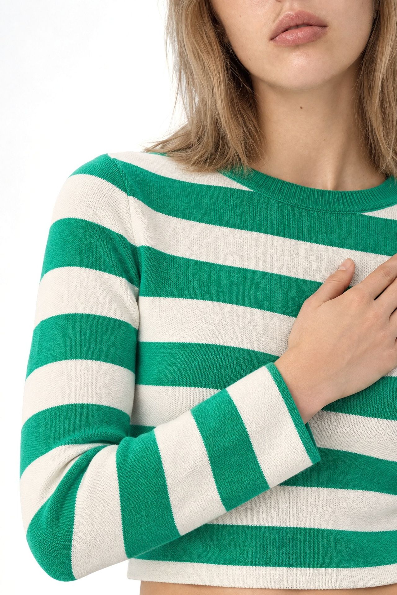 Mixray Striped Knit Sweater 3