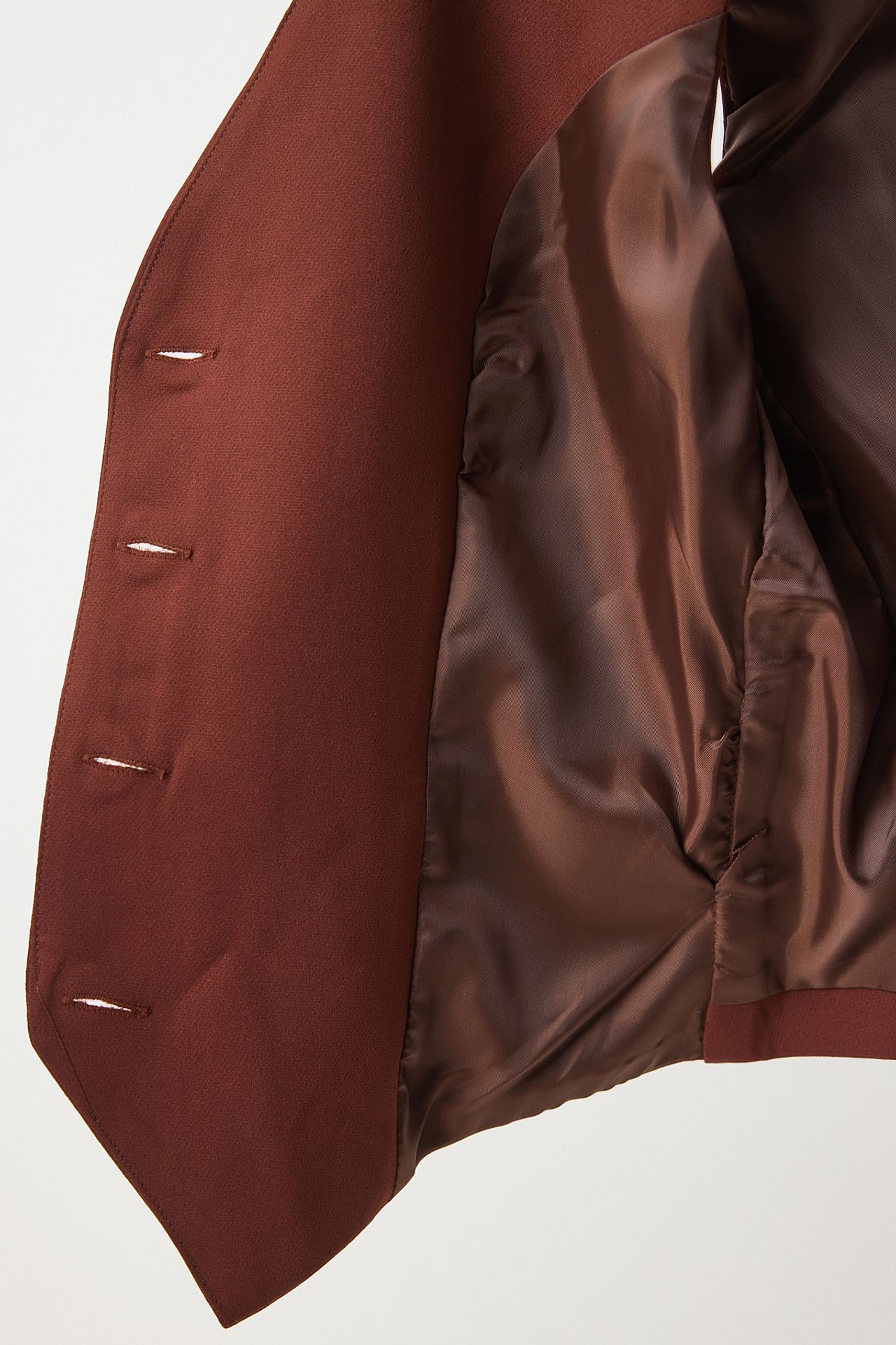 ISTANBUL Crop Button Waistcoat 5