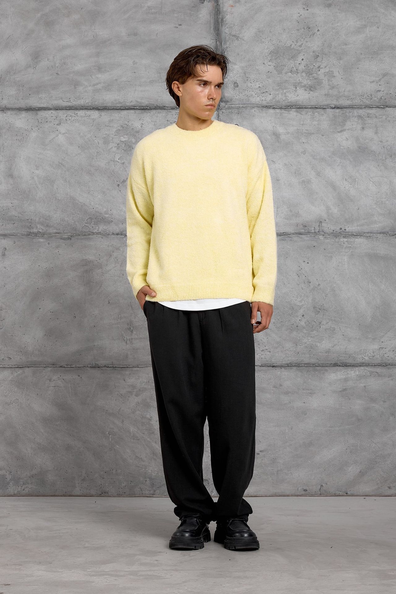 NOMARC Regular Fit Bisiklet Yaka Kazak 3