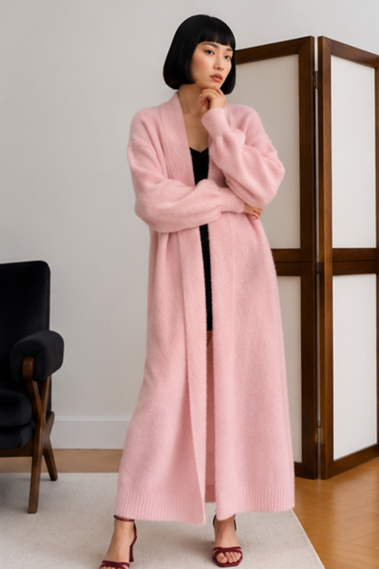 MY FASHION Açık Ön Normal Kalıp Hırka 2