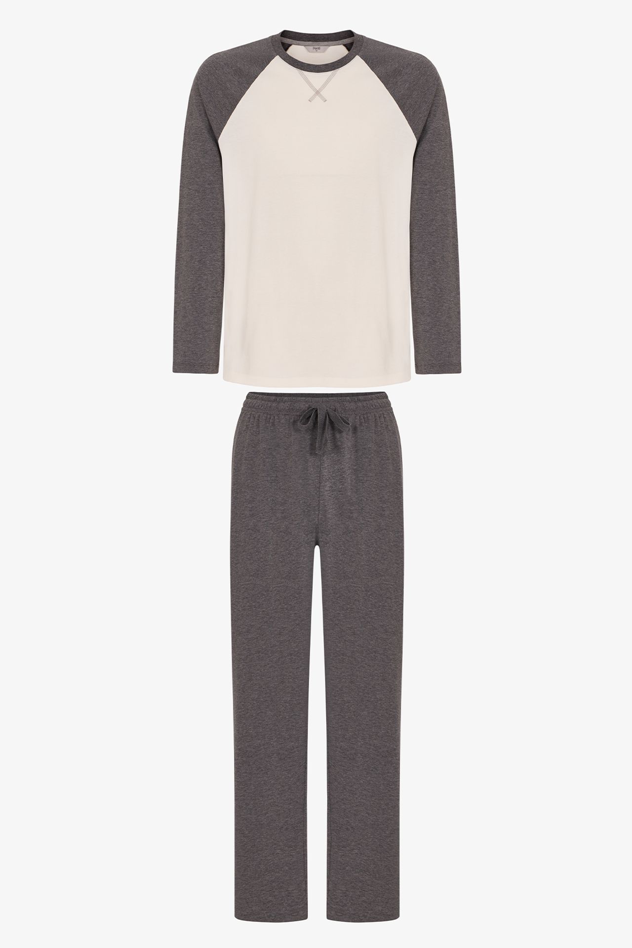PENTI Men's Contour Ease Long Sleeve Pajama Set 1