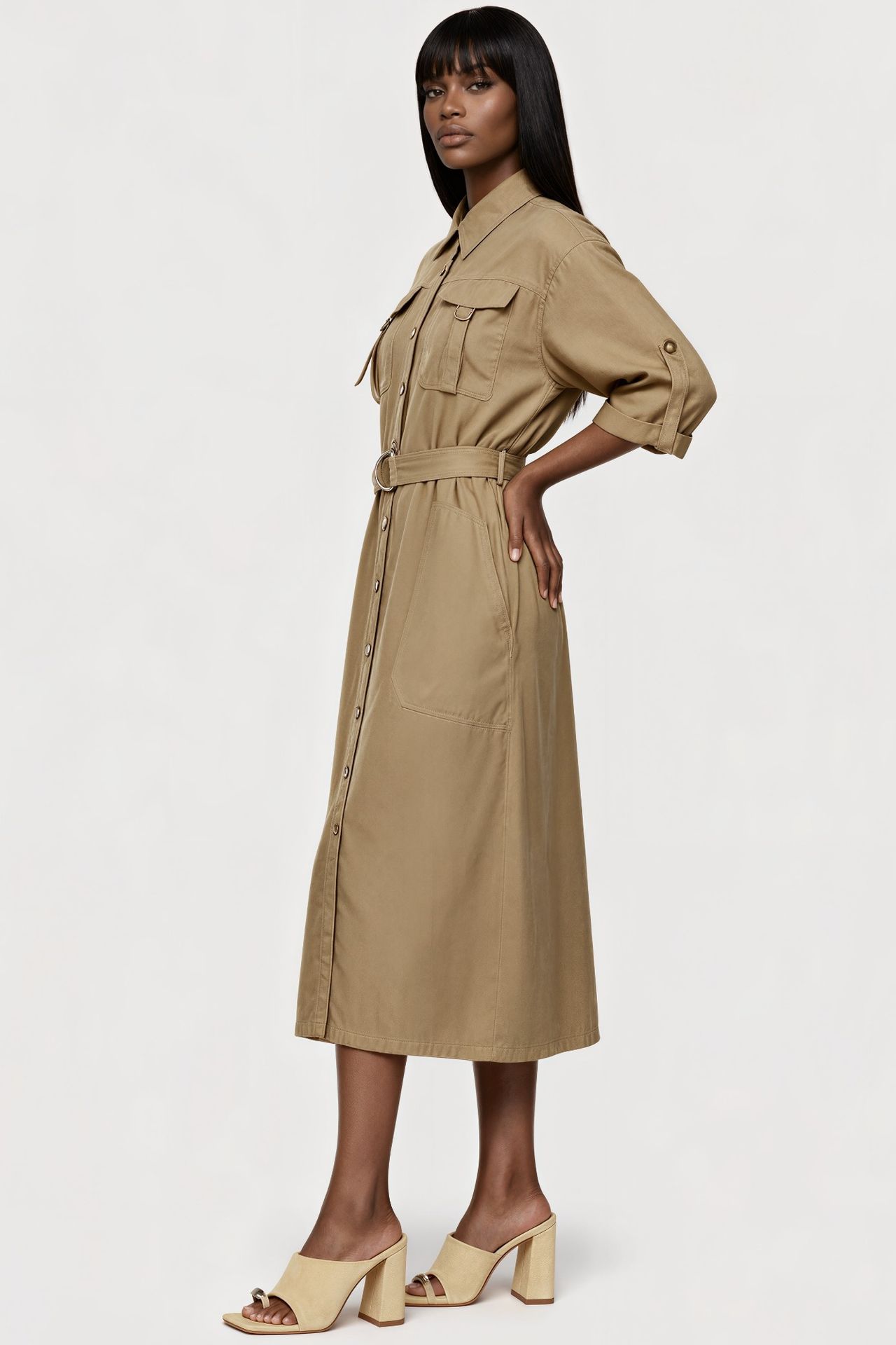MSN Cotton-Viscose Maxi Dress 2