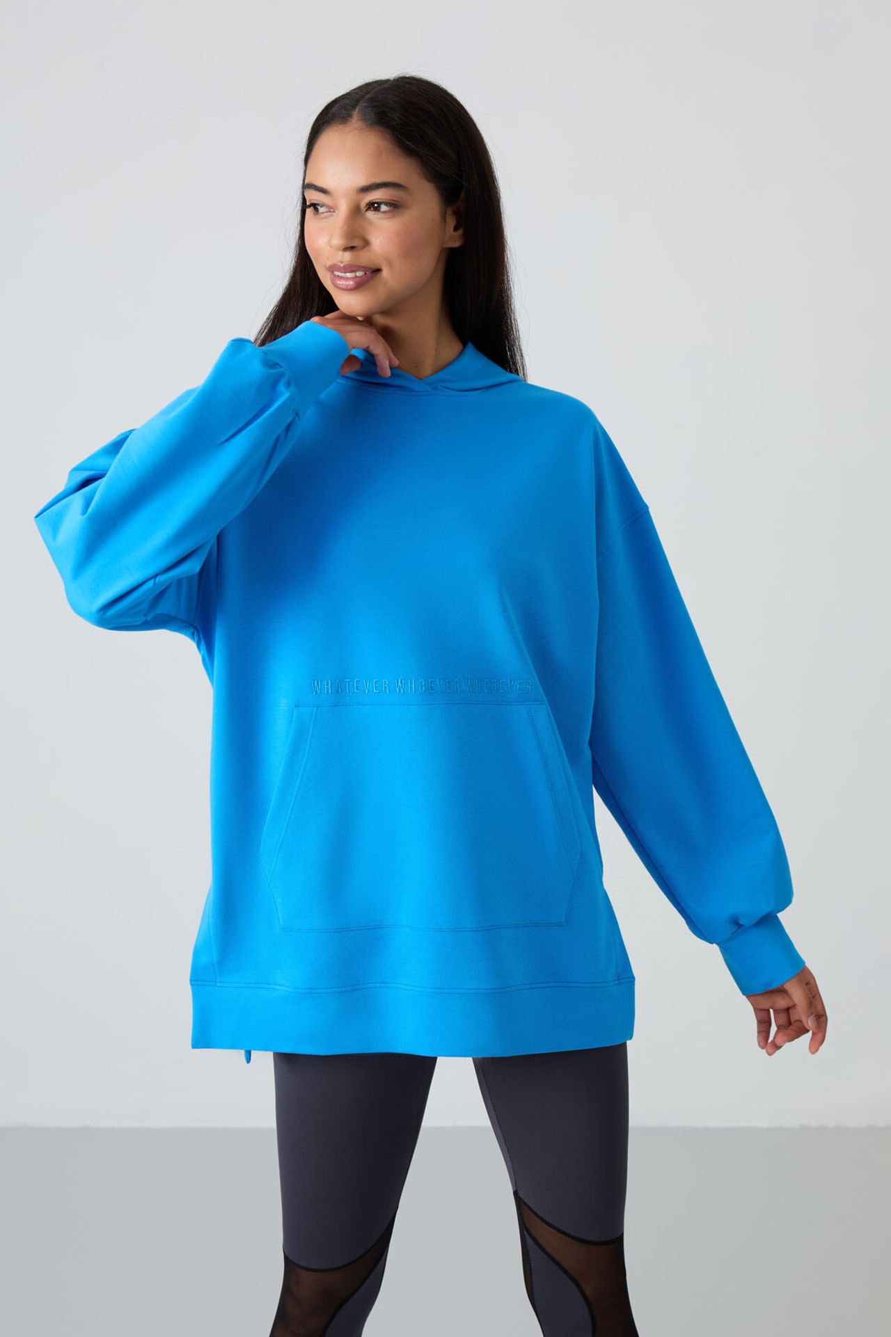TOMMY Oversized Printed Hooded Sweatshirt 5