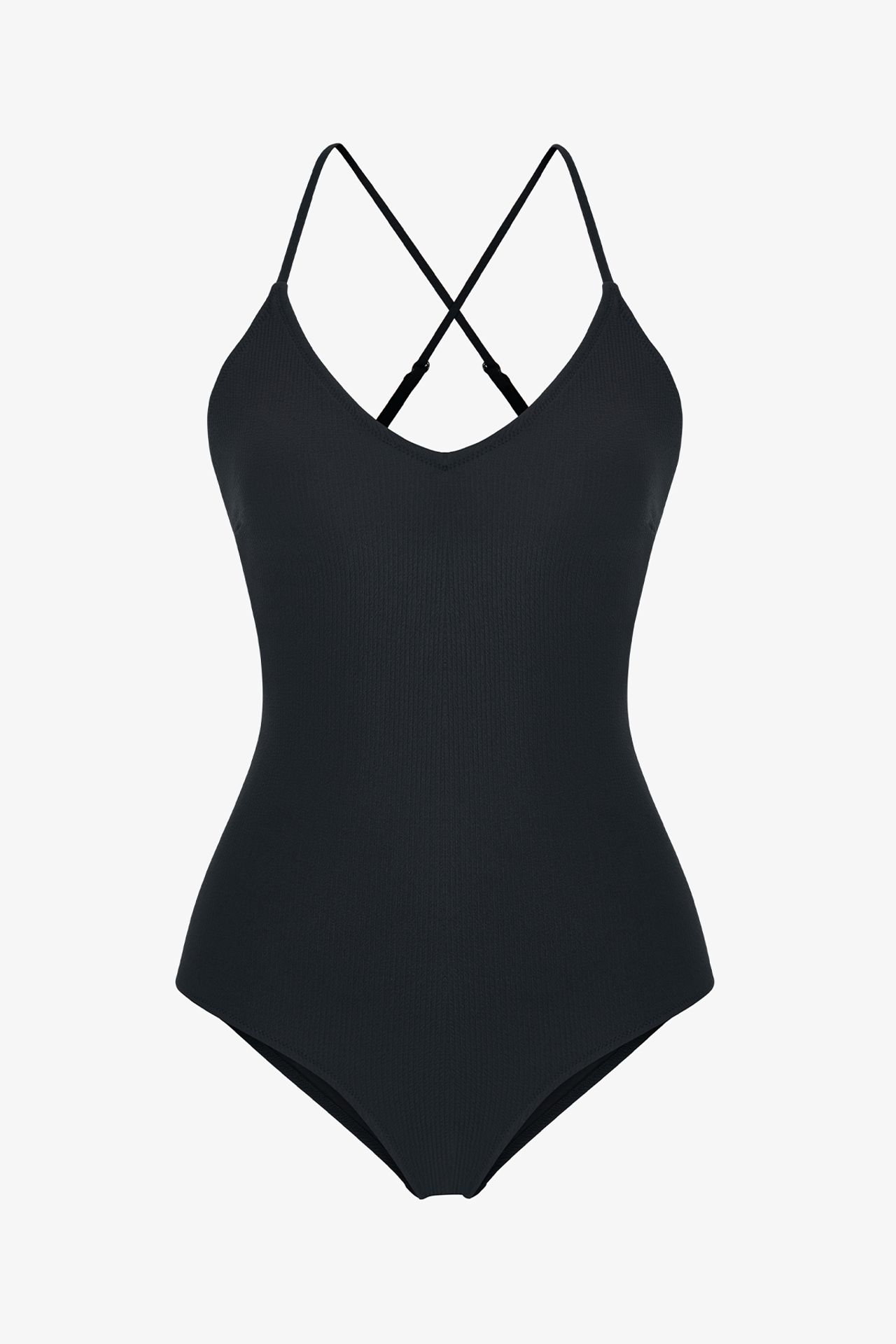 PENTI Aspen Textured V Neck Swimsuit 6