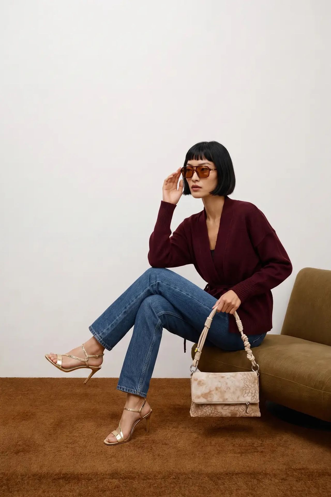 MY FASHION Normal Kesim Açık Ön Örgü Hırka 2