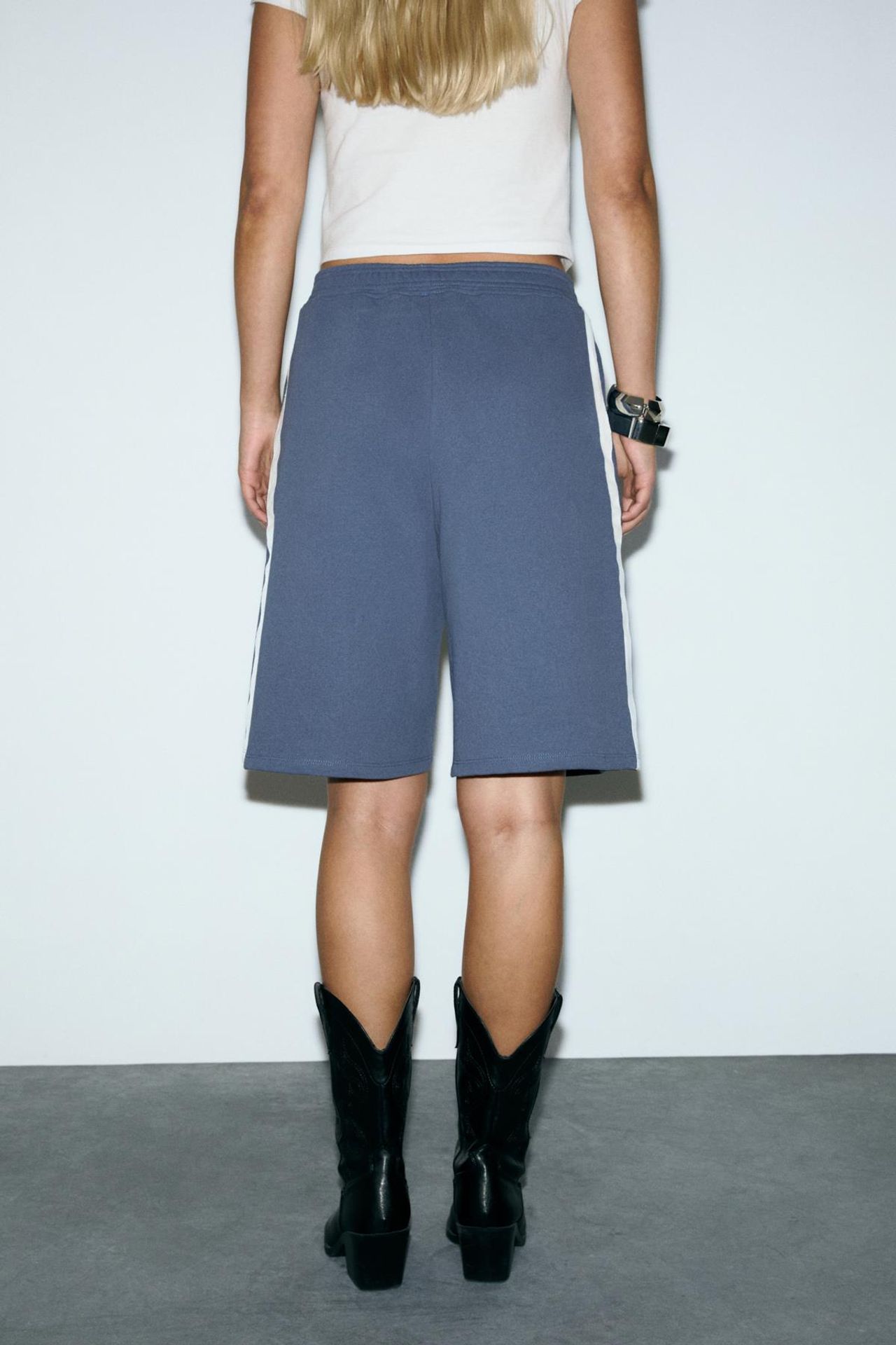 GRIMELANGE Jersey Straight Leg Shorts 5