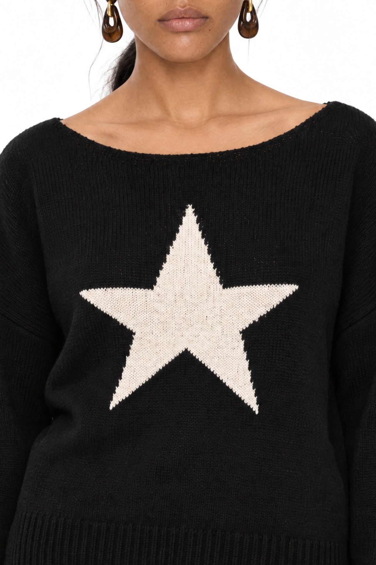 MIXRAY Women's Boat Neck Sweater 4