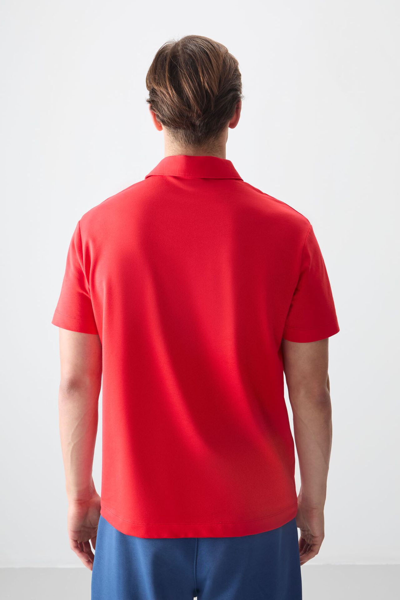 TOMMY Oversized Polo Collar T-Shirt 3