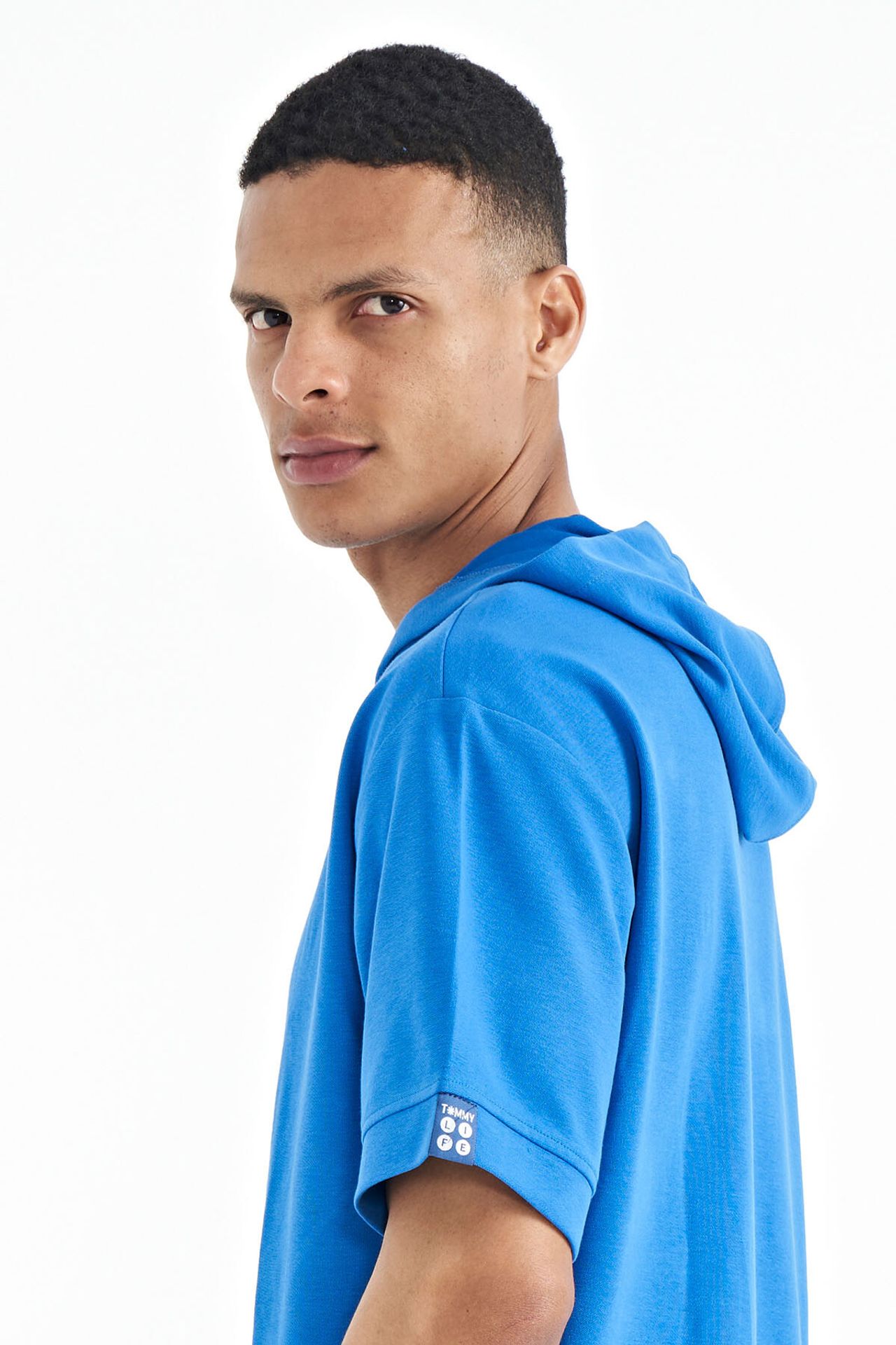 TOMMY Oversized Hooded Short-sleeve T-shirt 2