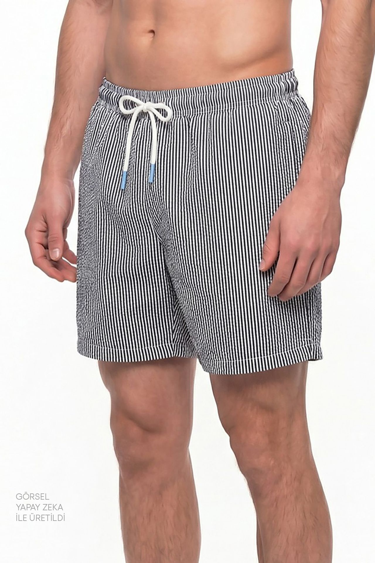 PENTI Men's Tissue Striped Shorts 3