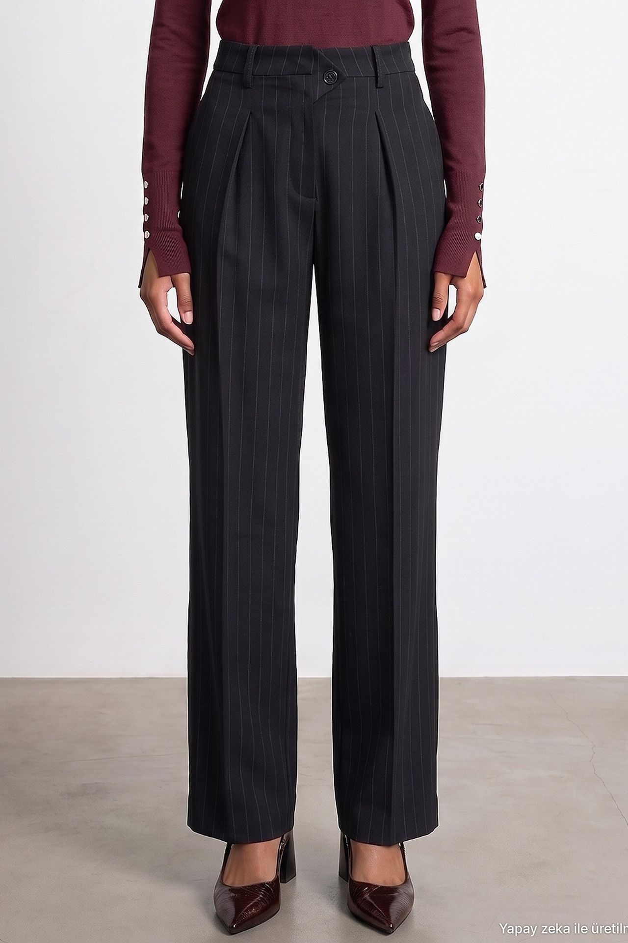 DILVIN Women's Straight-Leg Pants 4