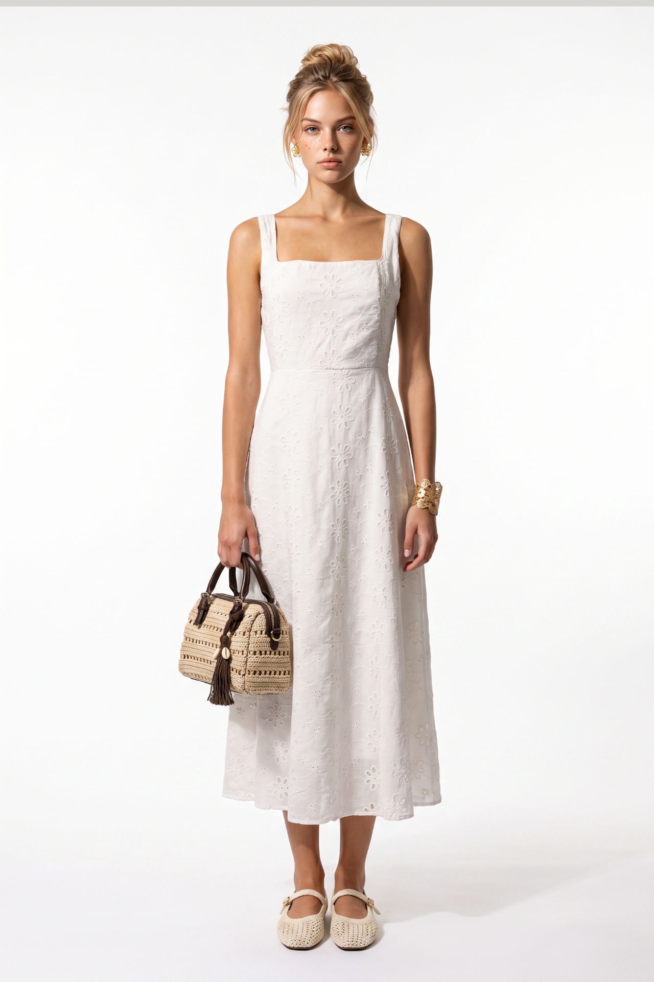 ISTANBUL Cotton-Blend Maxi Dress 2