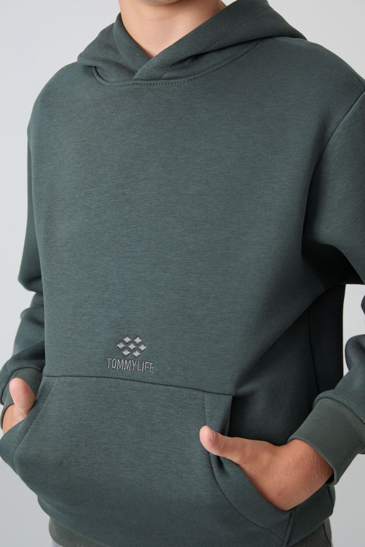 TOMMY Youth Hooded Pocket Sweatshirt 3