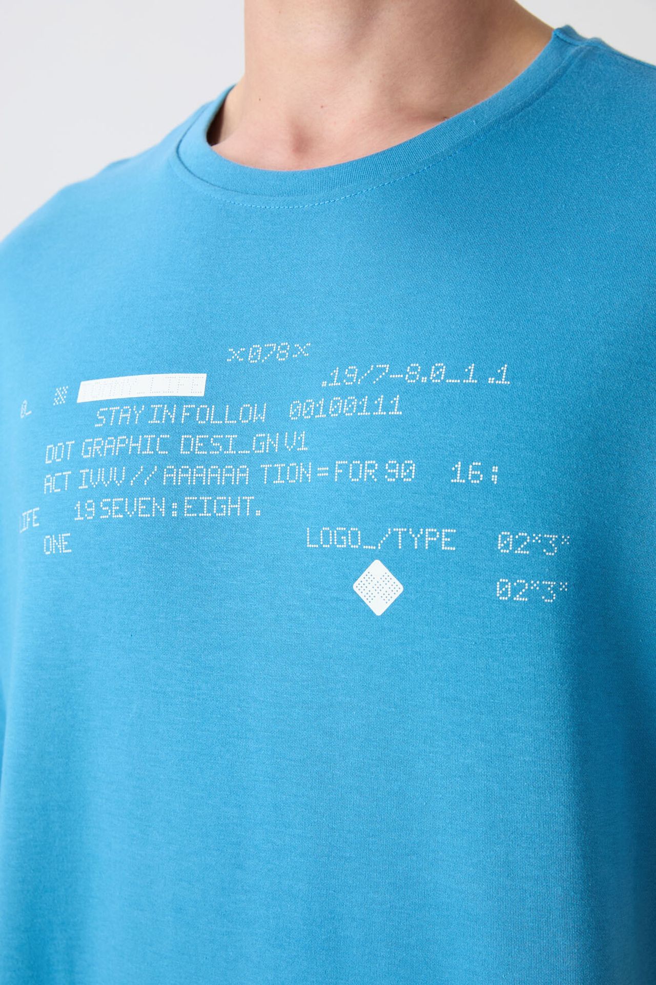 TOMMY Oversized Printed Crew Neck T-Shirt 3