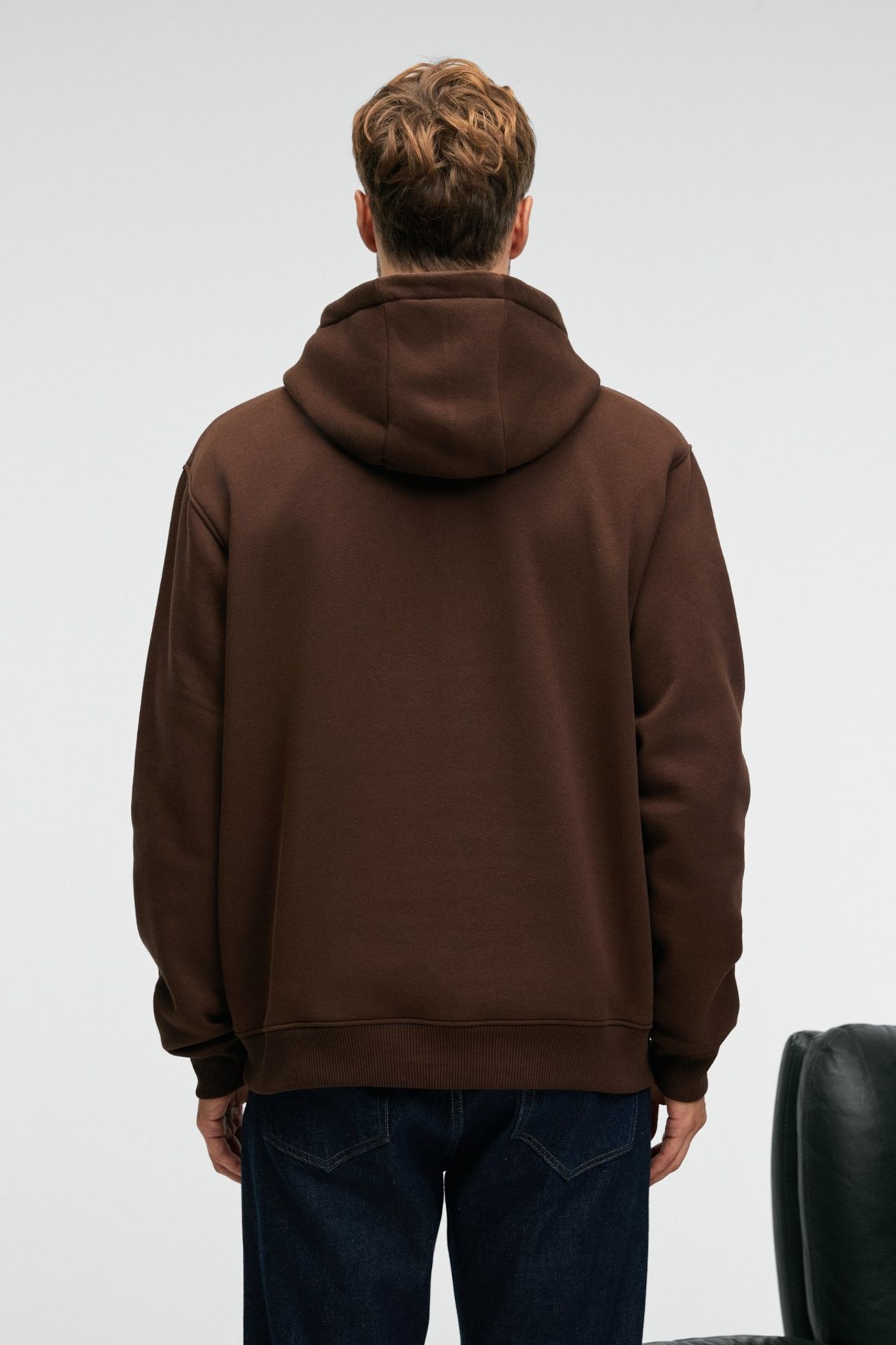 GRIMELANGE Geniş Kesimli Kapüşonlu Cepli Sweatshirt 6