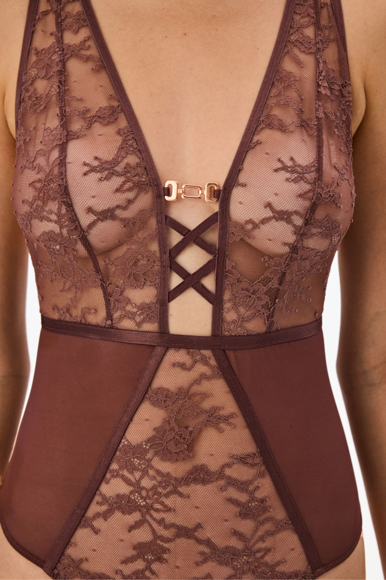 PENTI Women's Strap Bodysuit 2
