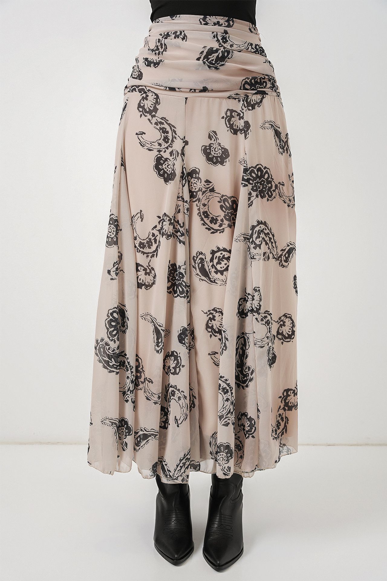 BDART High Waist Paisley Maxi Skirt 2