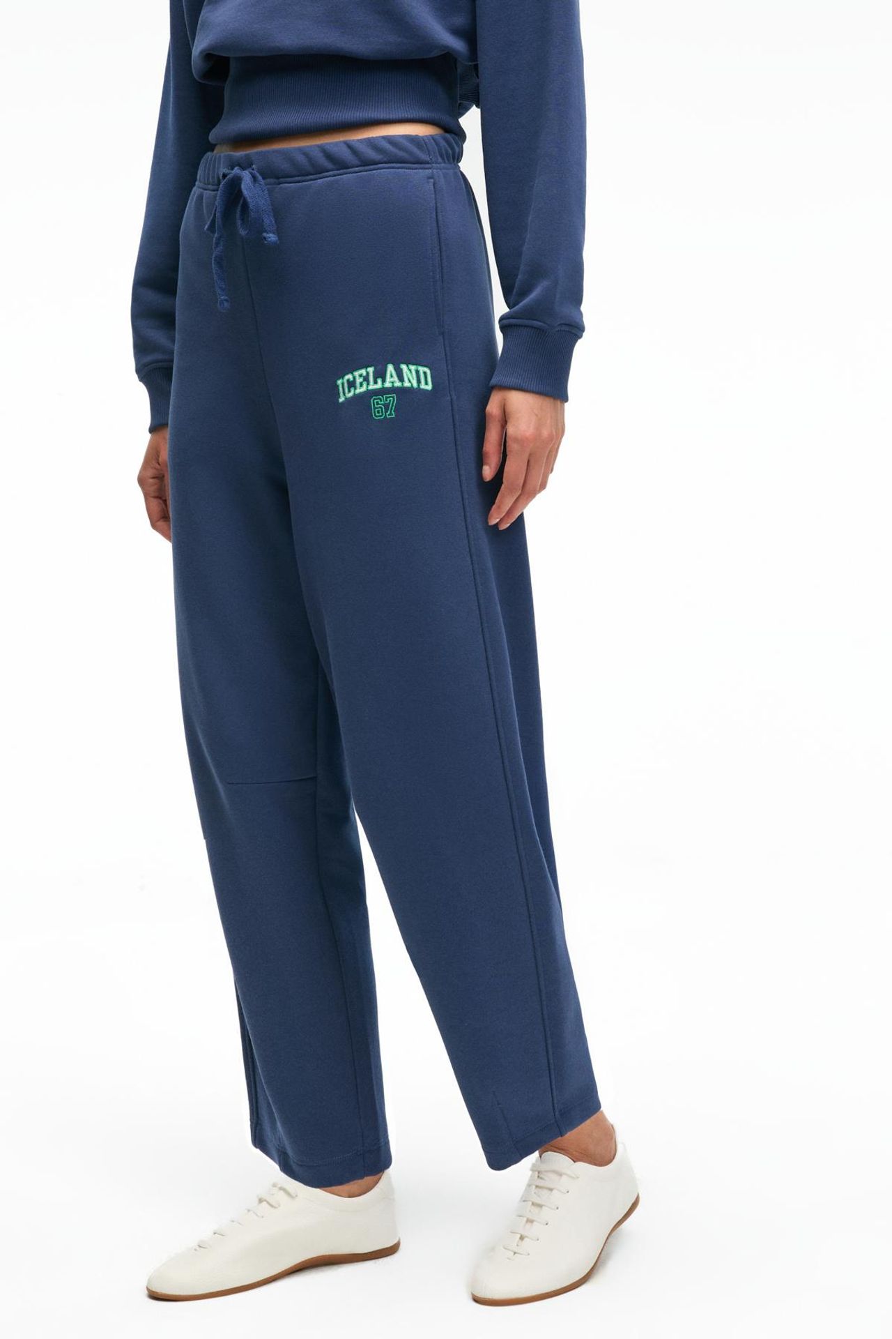 GRIMELANGE Printed Straight Leg Sweatpants 4