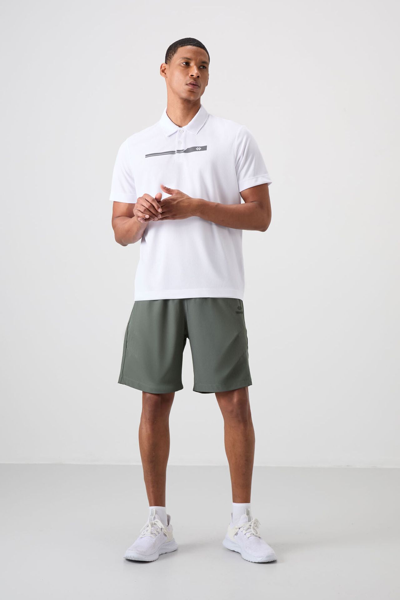 TOMMY Men's Polo Collar Button T-Shirt 2