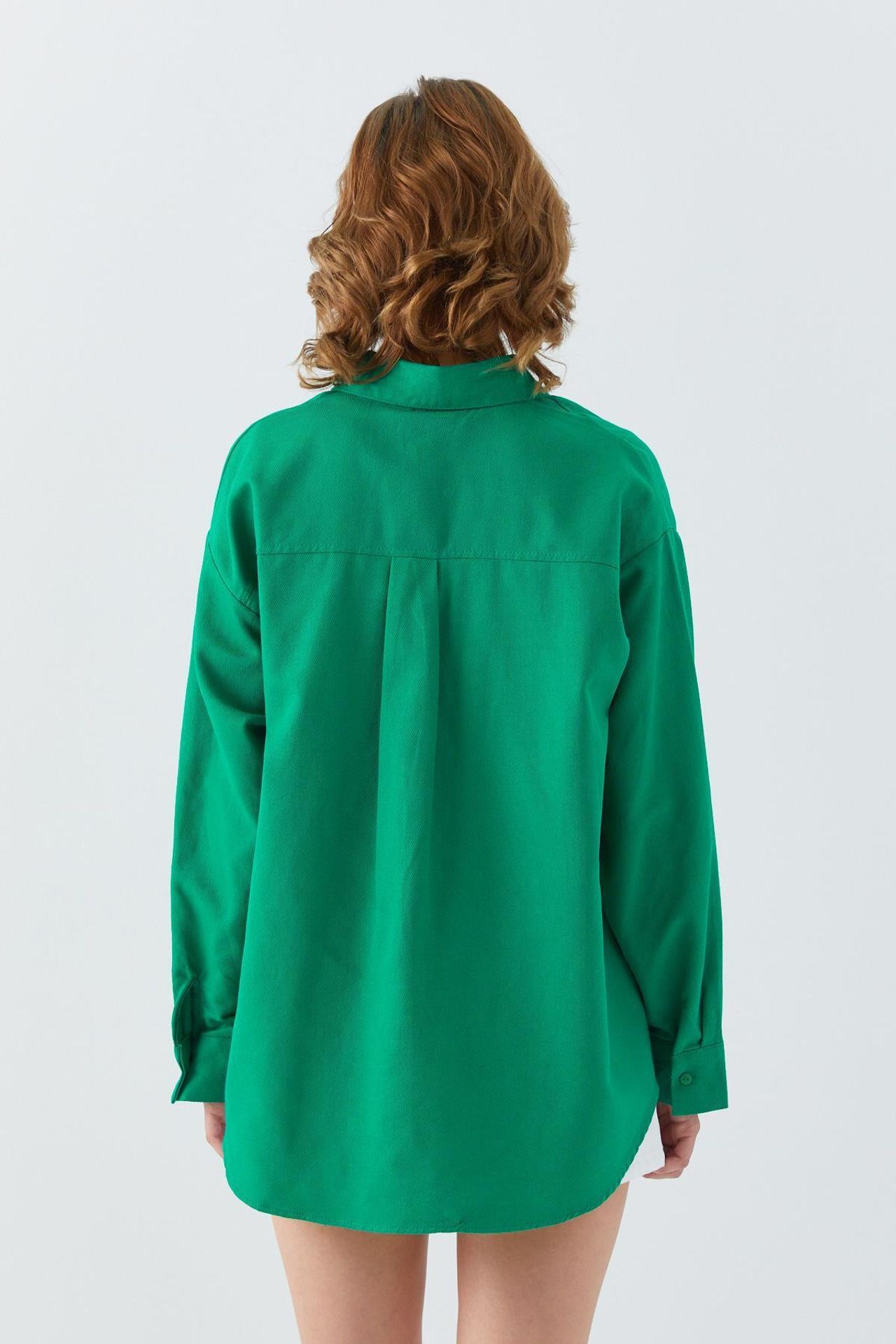 Mixray Oversize Poplin Shirt 6