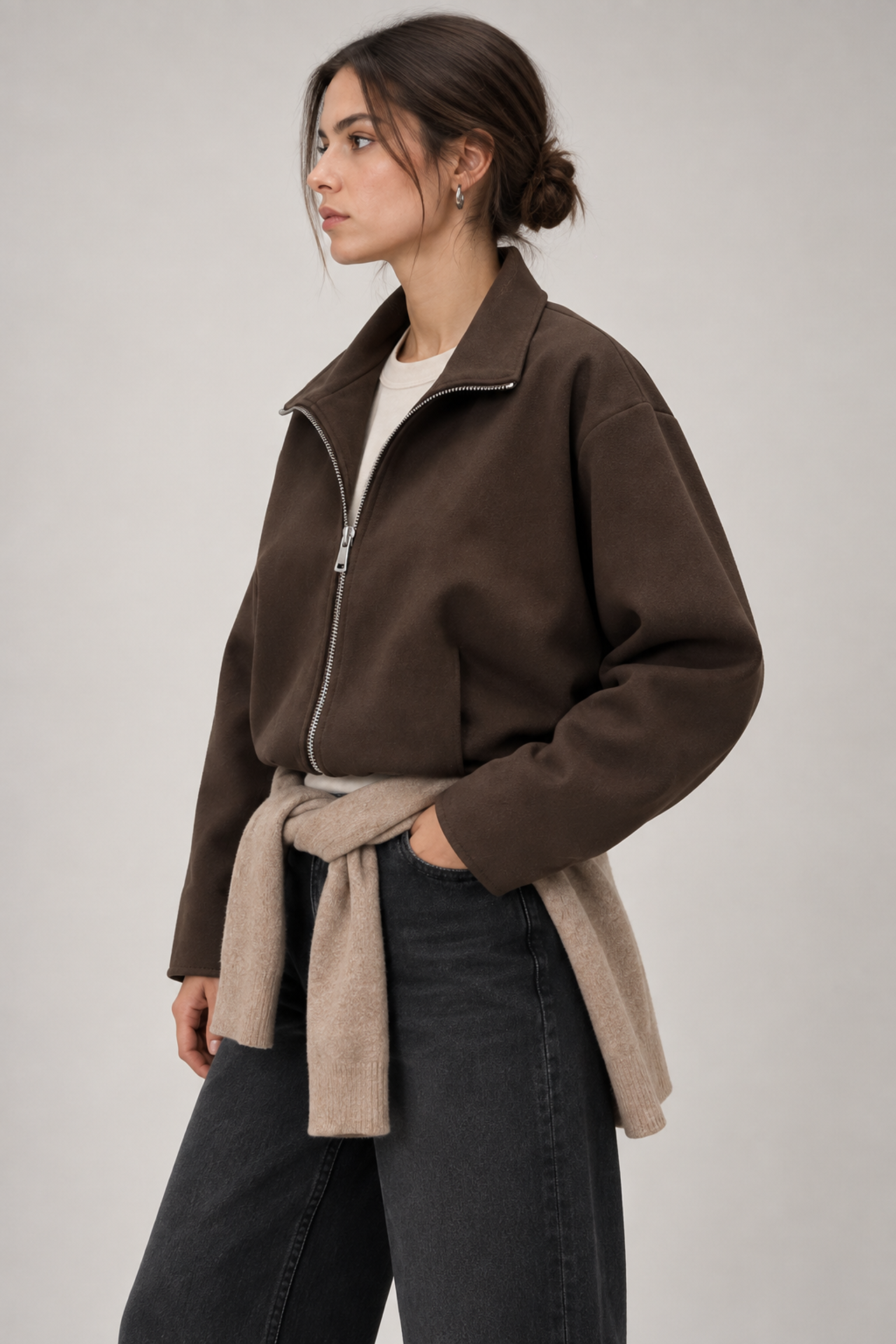 MIXRAY Women's Tailored Blazer 2
