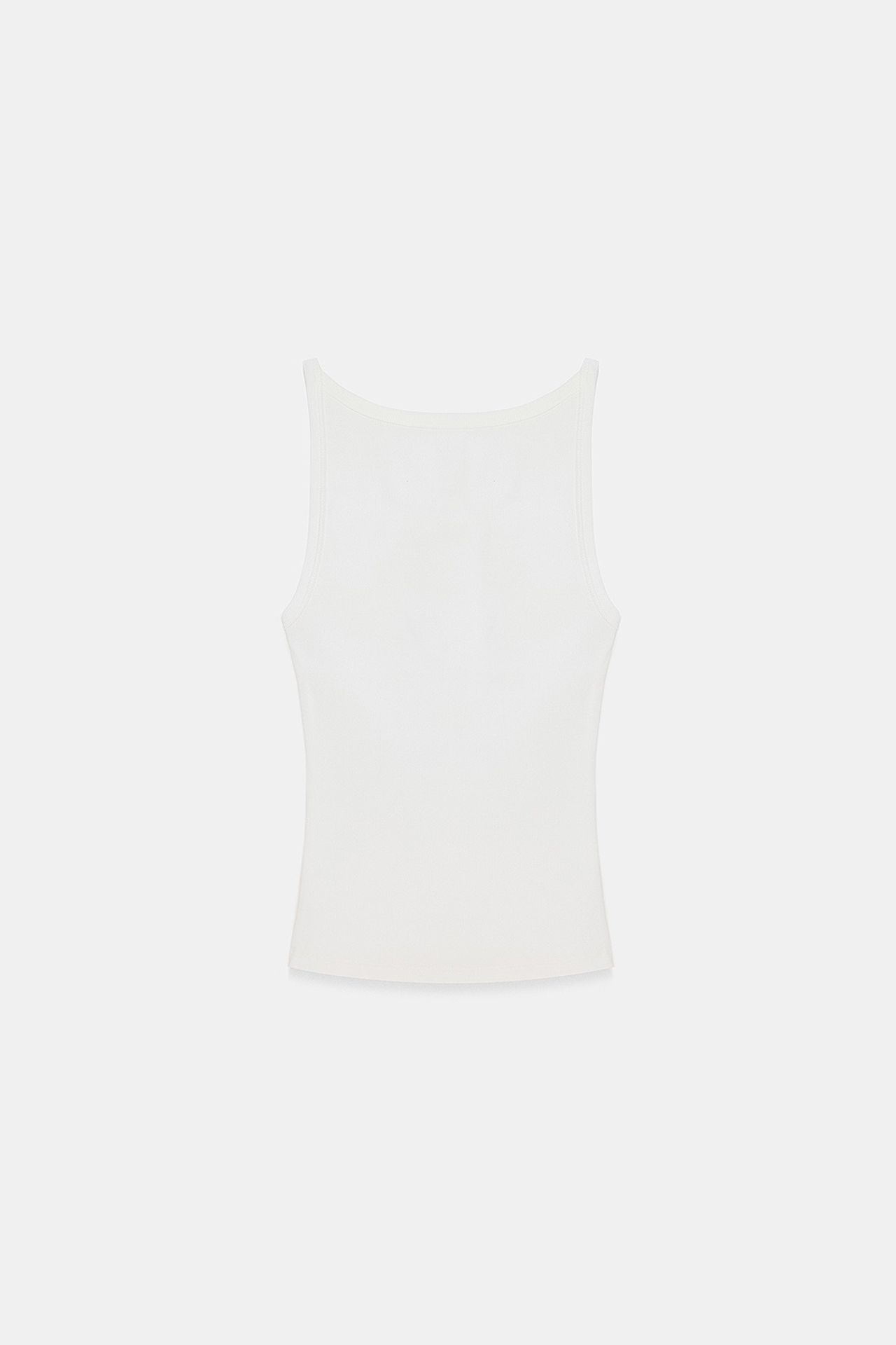 DILVIN Ribbed Halterneck Sleeveless Blouse 5