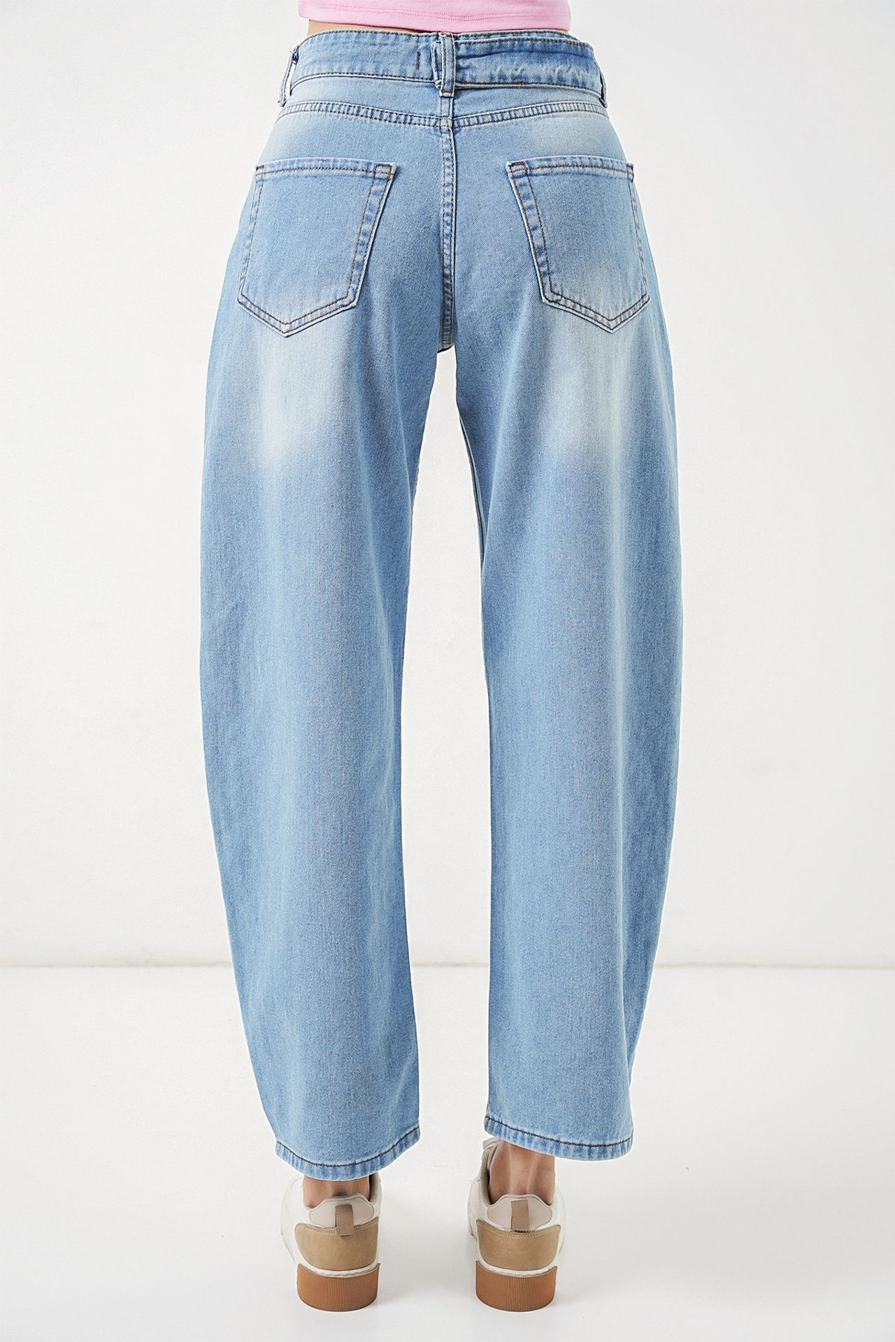 BDART Yüksek Bel Geniş Paça Jean 8