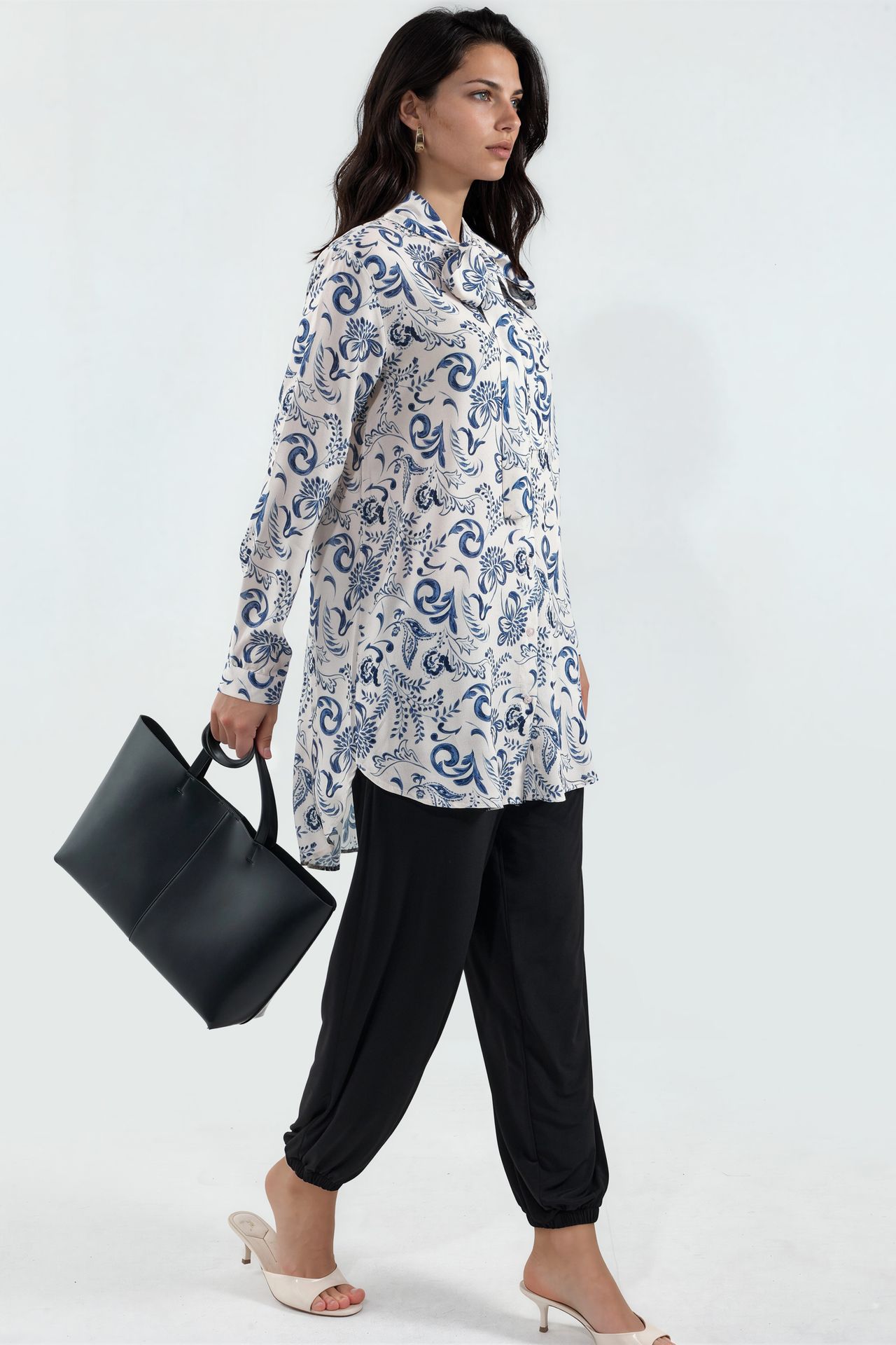 BDART Long Floral Viscose Shirt 2