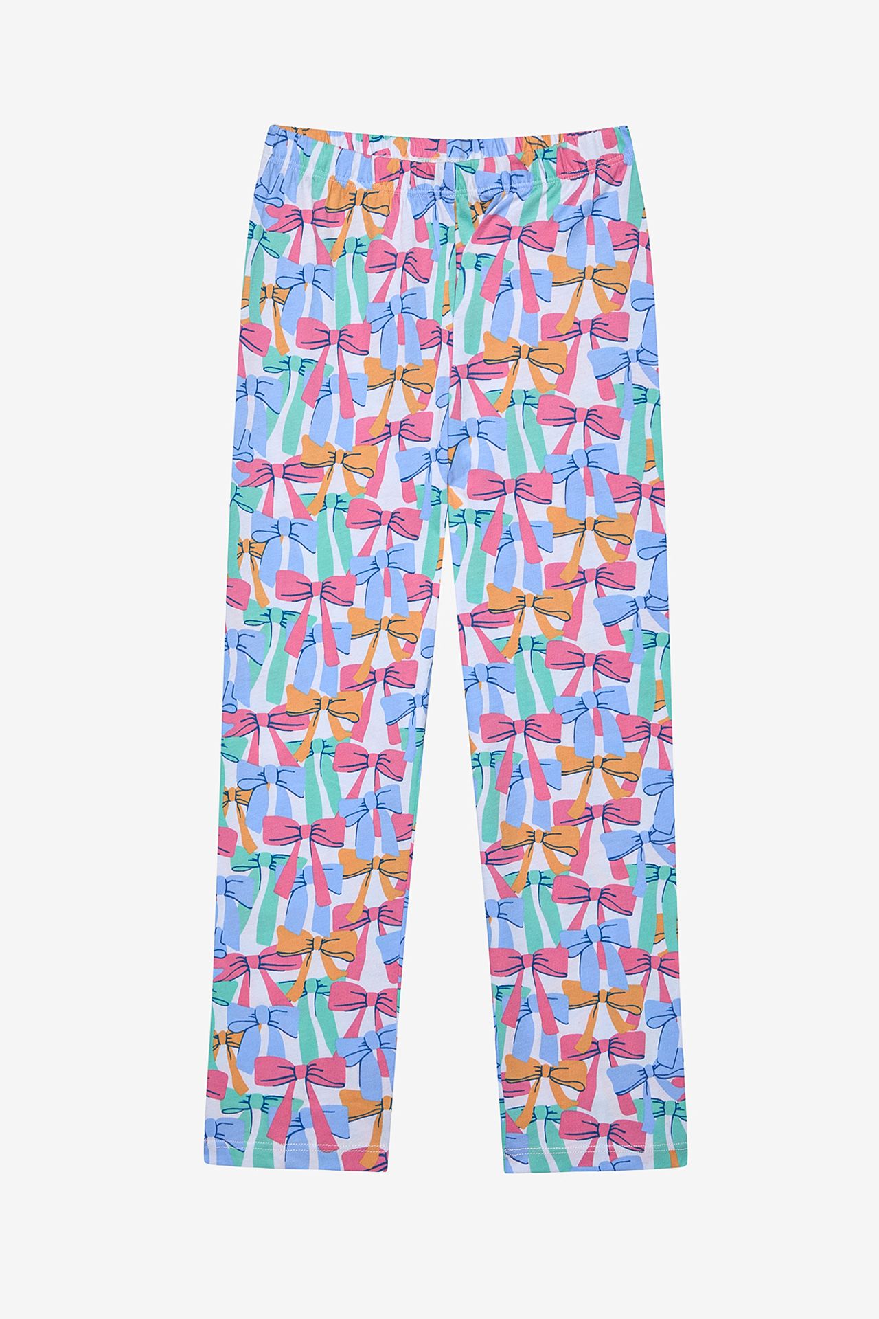PENTI Colorful Bows Shirt Off PJ Set 3