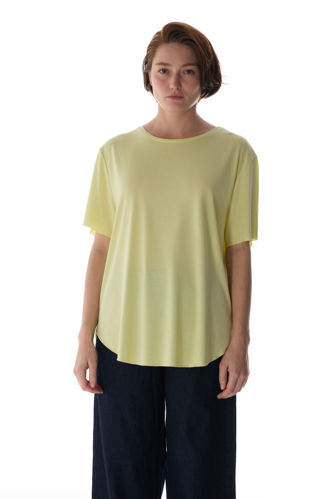 PENTI Crew Neck Oversize Modal T-Shirt 1