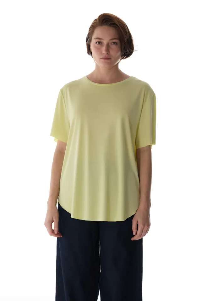 PENTI Crew Neck Oversize Modal T-Shirt