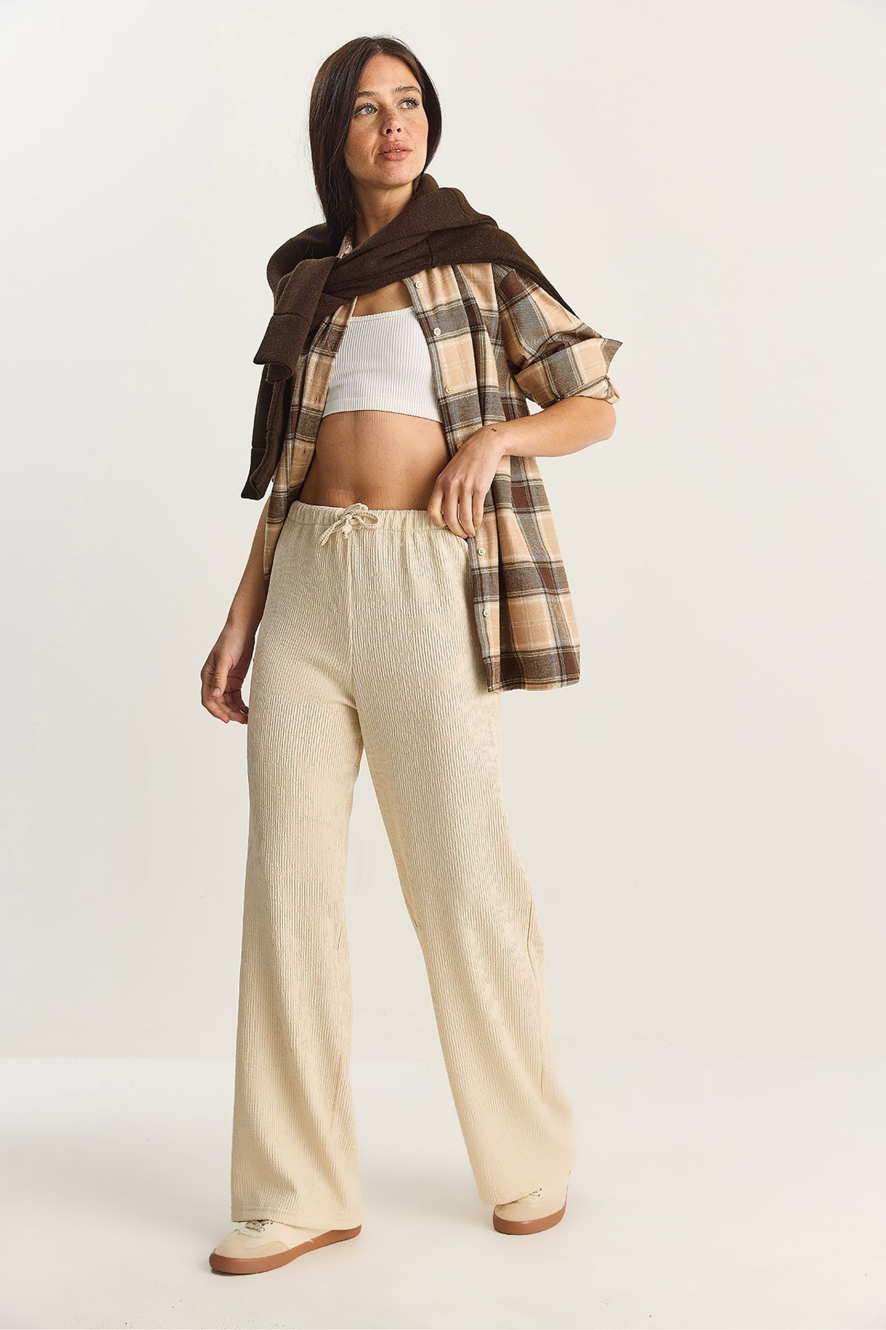 LUCCI High Waist Wide Leg Pants 5