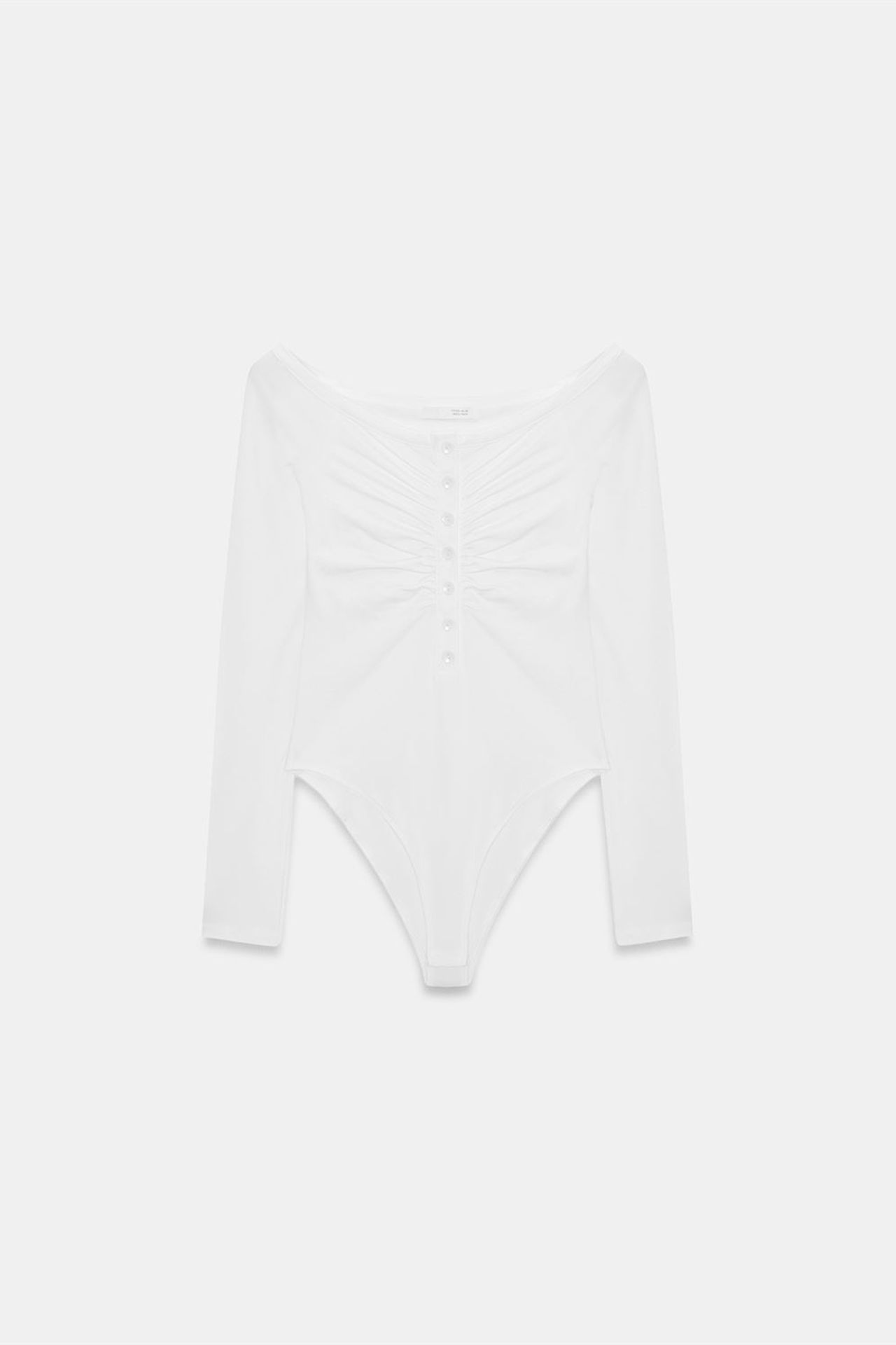 DILVIN Kayık Yaka Slim Fit Body Bluz 5