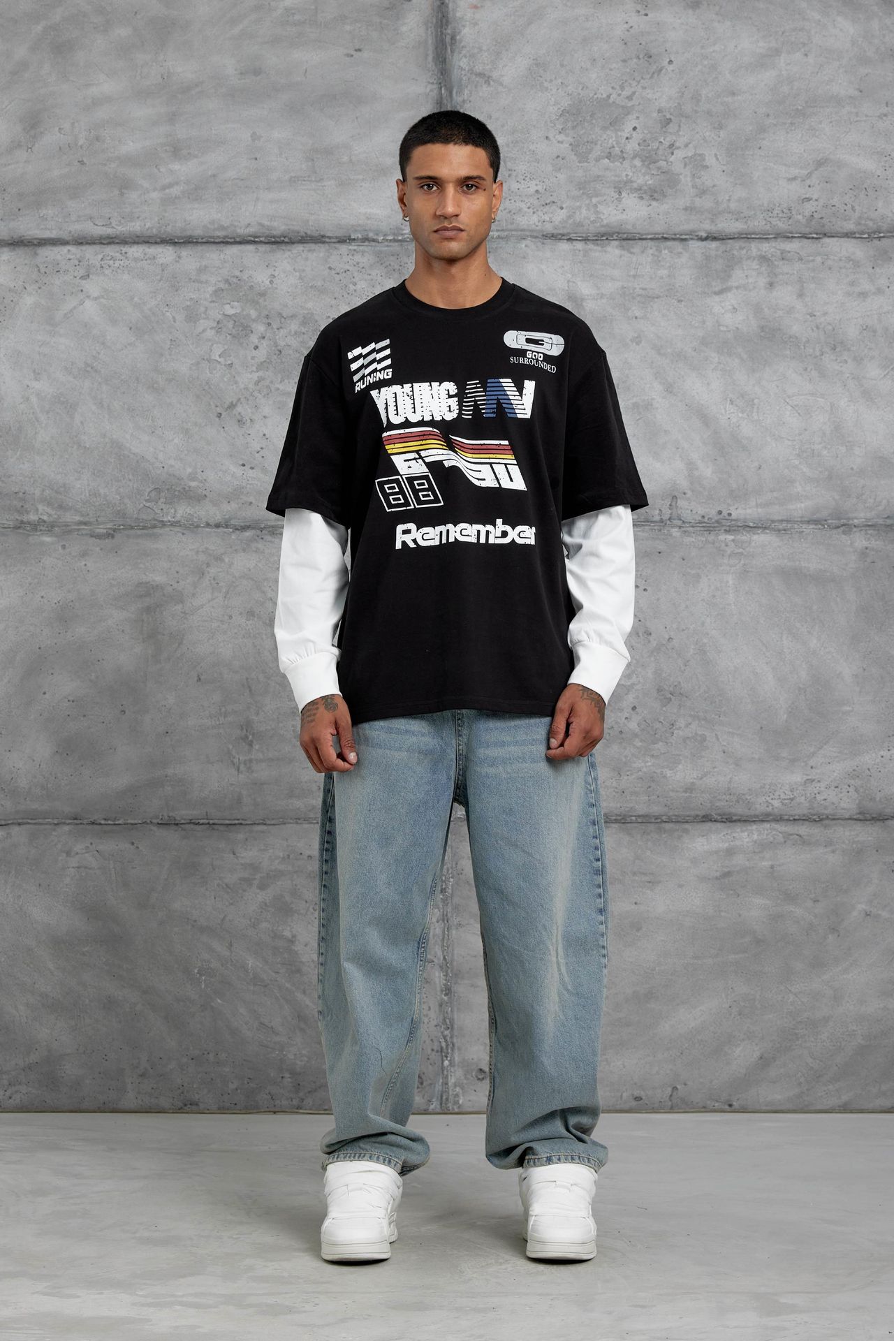 NOMARC Rahat Bisiklet Yaka Sweatshirt 2