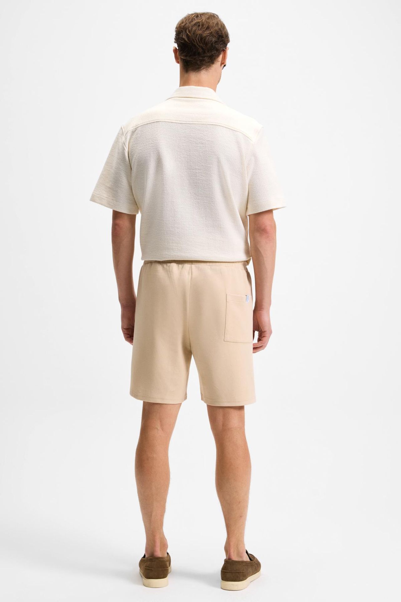 GRIMELANGE Pull-On Straight-Leg Cotton Shorts 6