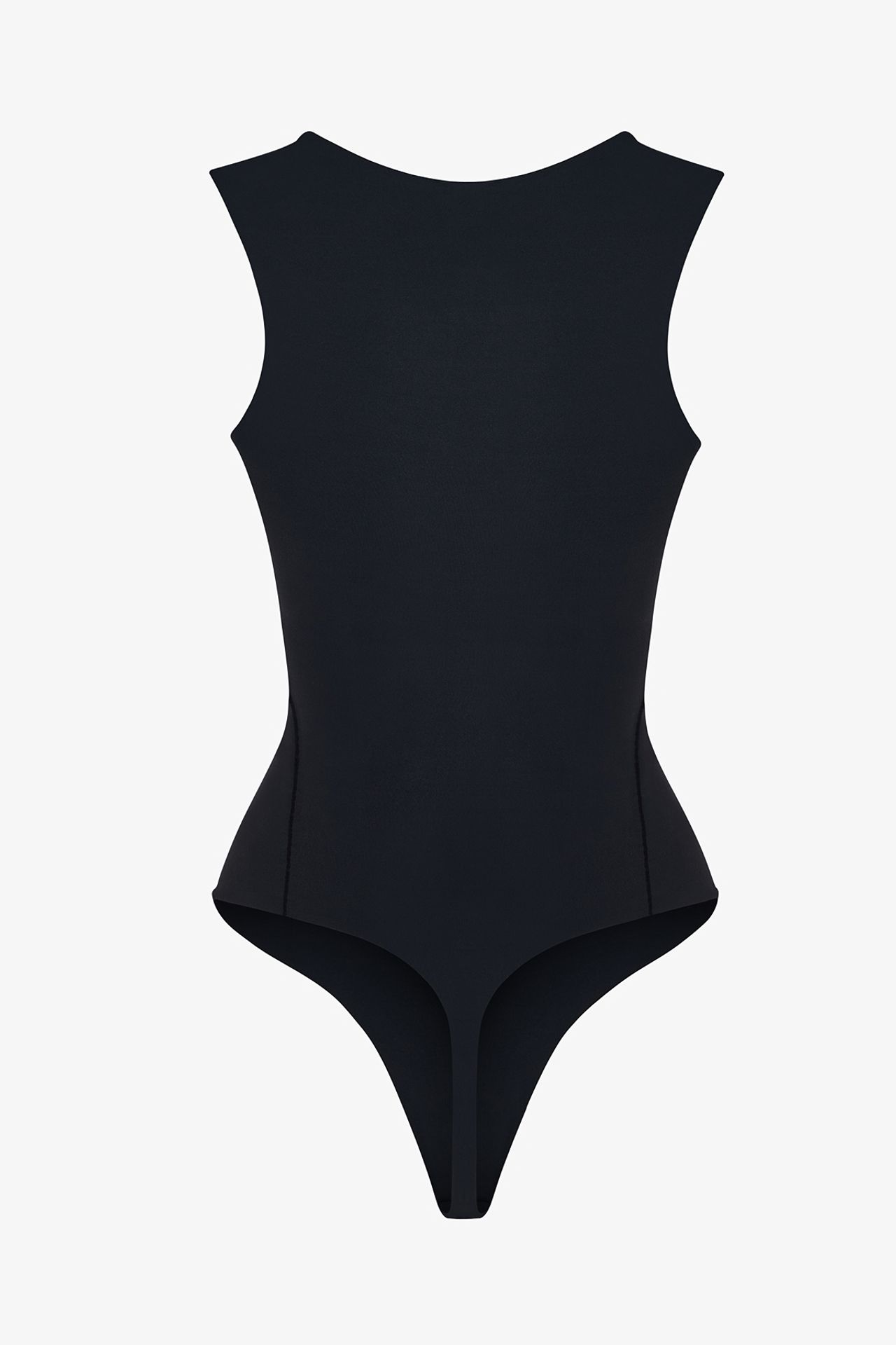 PENTI U Neck Textured Bodysuit 5