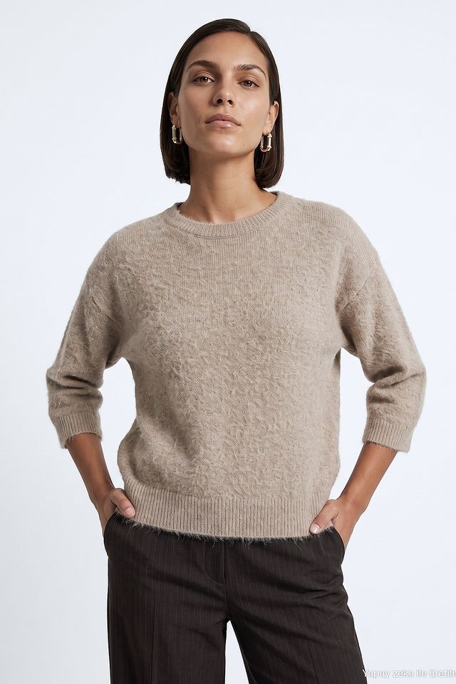 DILVIN Women's Wool Blend Sweater
