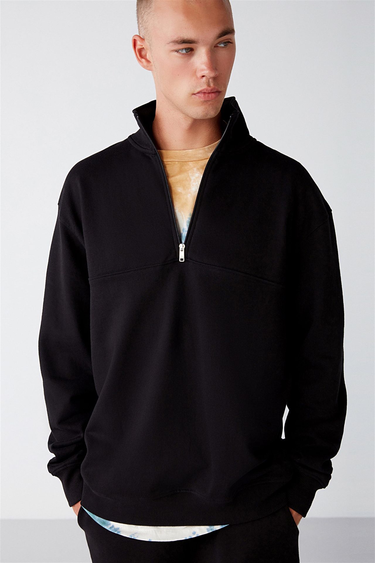 GRIMELANGE Yarım Fermuarlı Sweatshirt 2