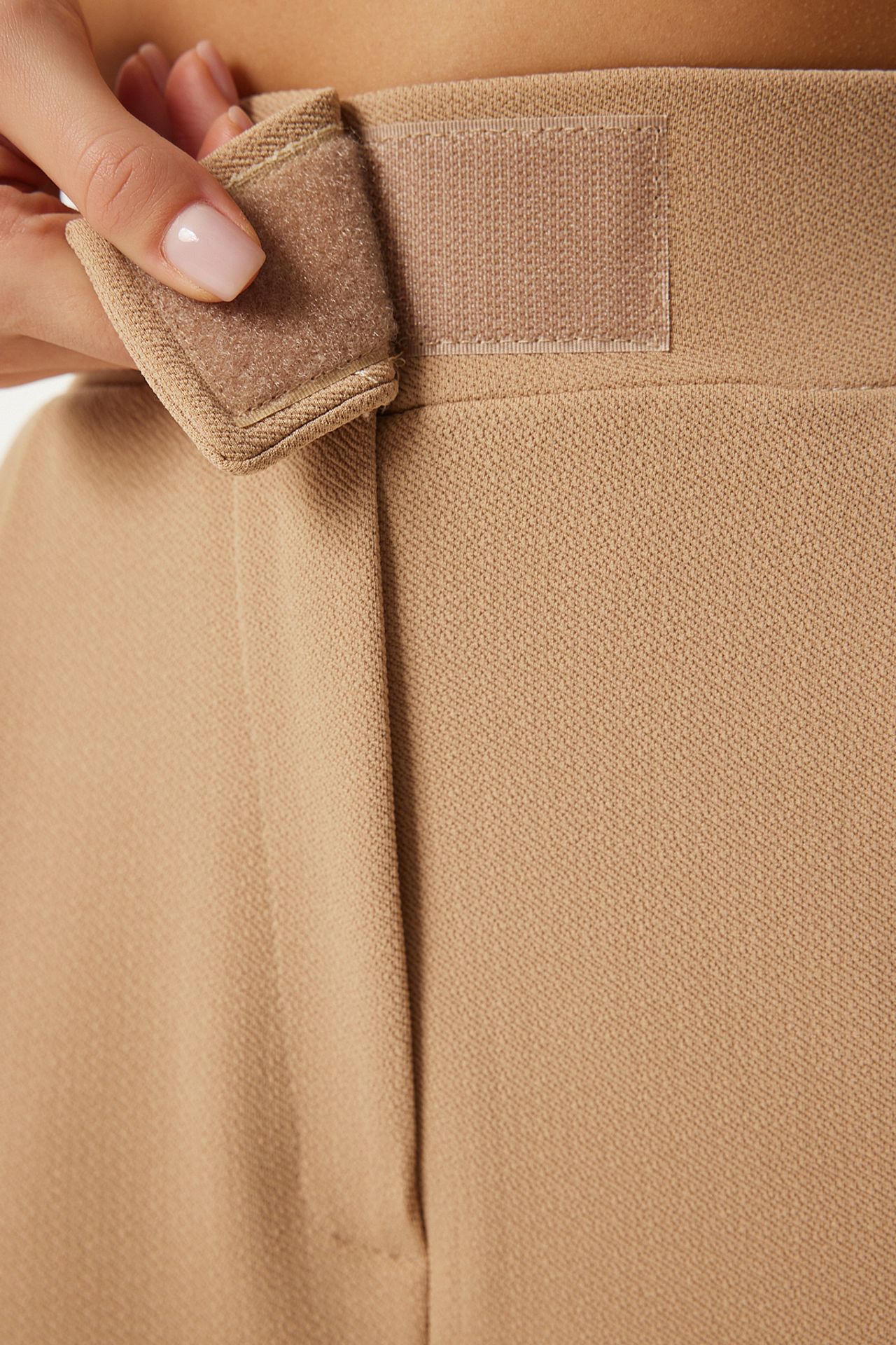 ISTANBUL High Waist Textured Palazzo Pants 5