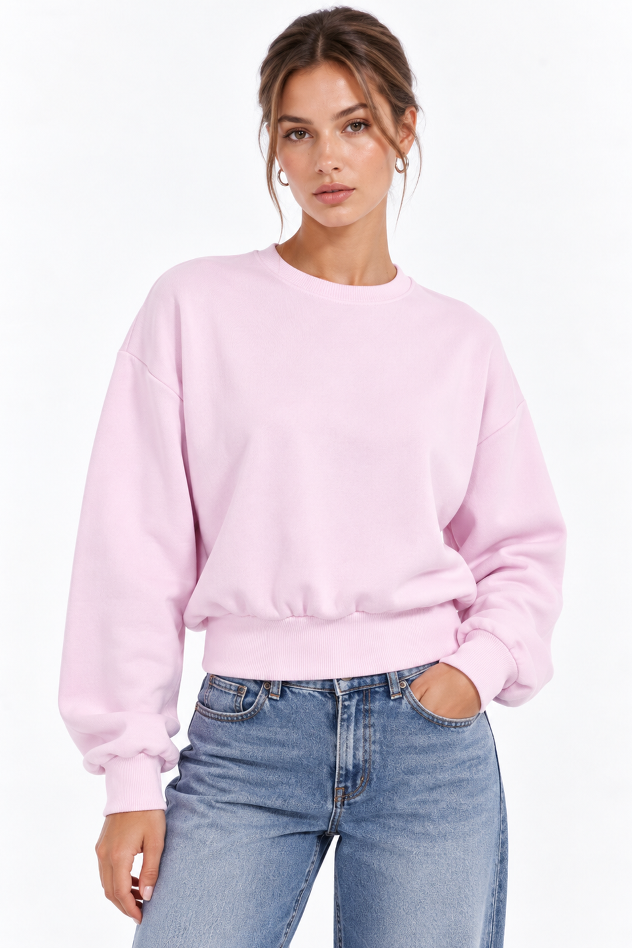 BUSEM Women's Cotton-Blend Sweatshirt 1